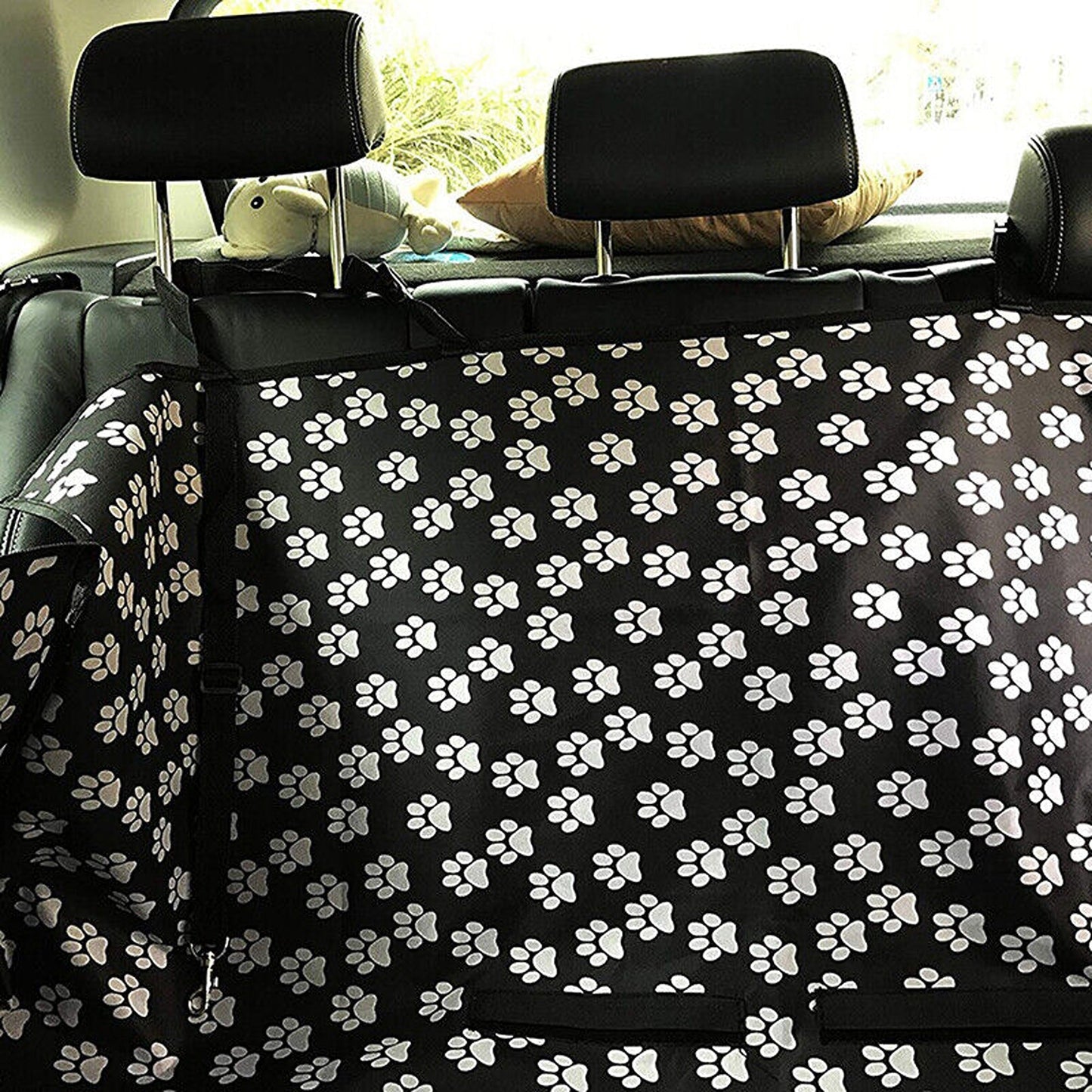 Waterproof Pet Car Seat Cover Non-Slip Hammock Style Protector for Rear Seats