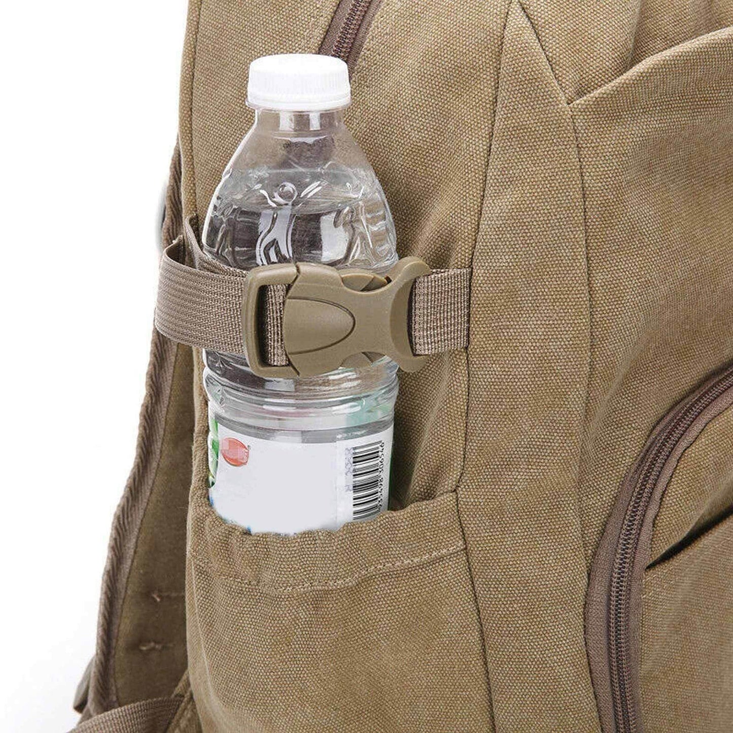 Large Canvas Backpack for Laptops School Travel Bag for Men and Women