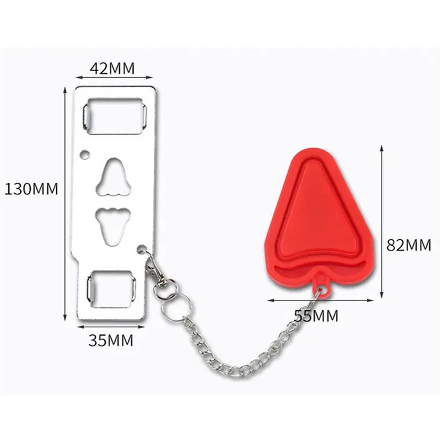 Portable Security Door Lock for Safe Travel and Home Use