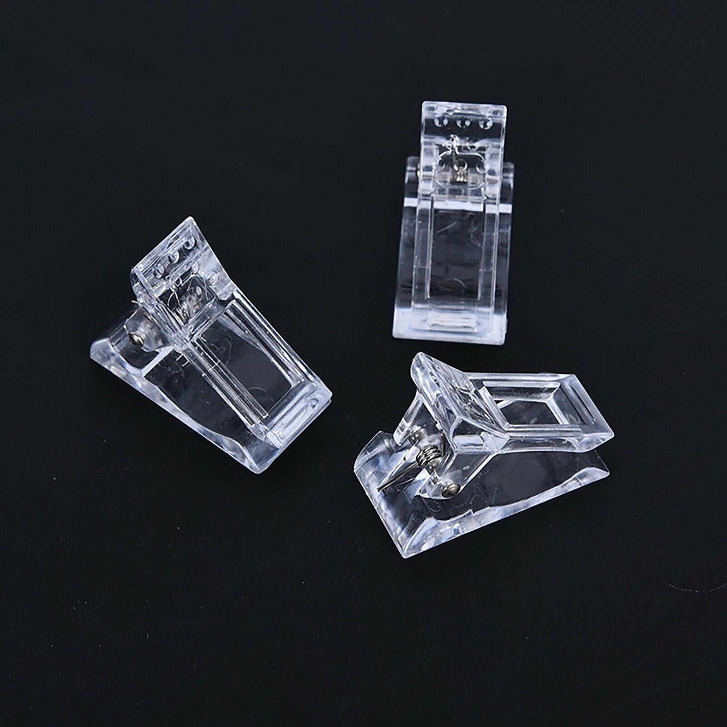 Quick Building Nail Tips Clip Clamps for Poly Gel Extension