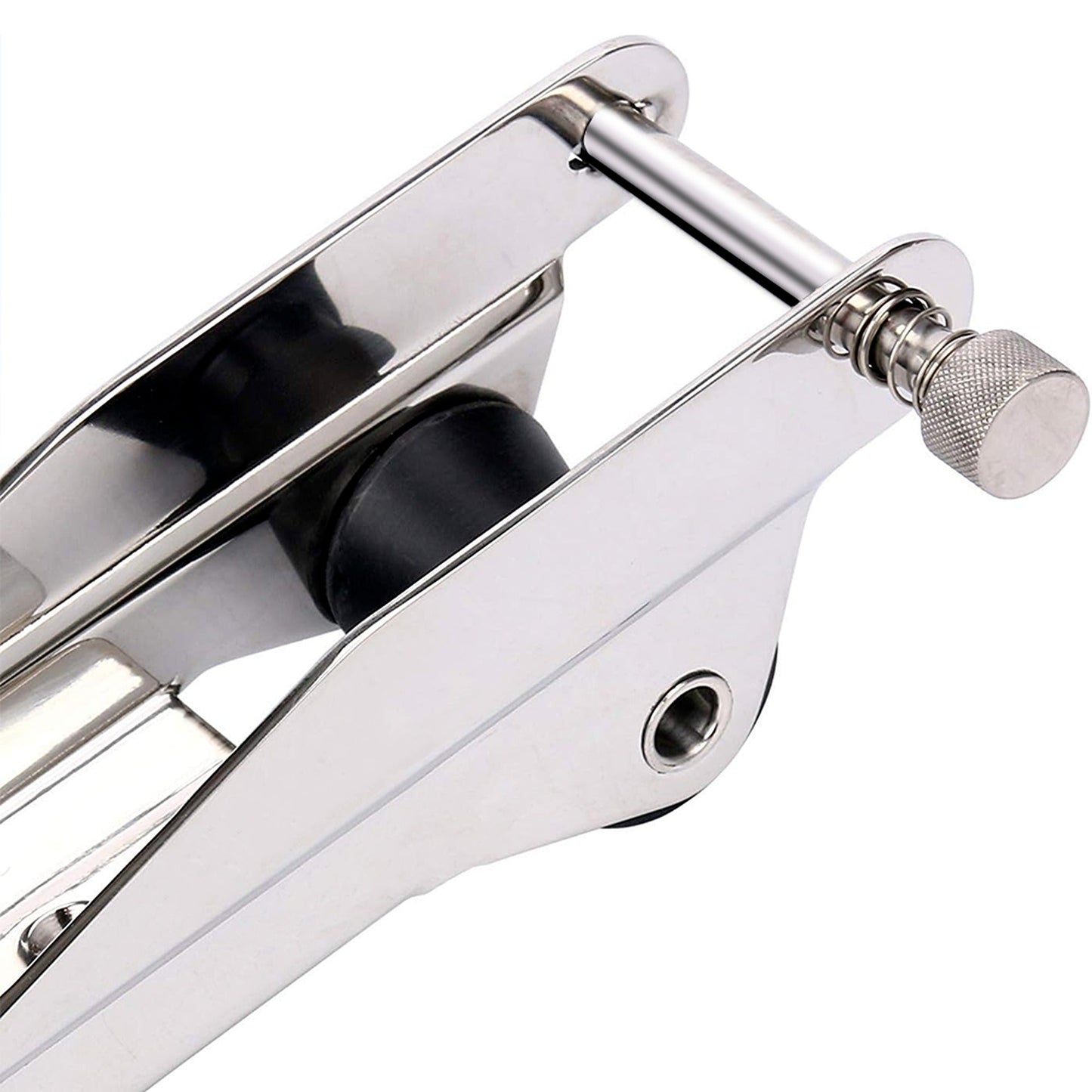 Bow Anchor Roller for Boats Stainless Steel with Spring-Loaded Pin
