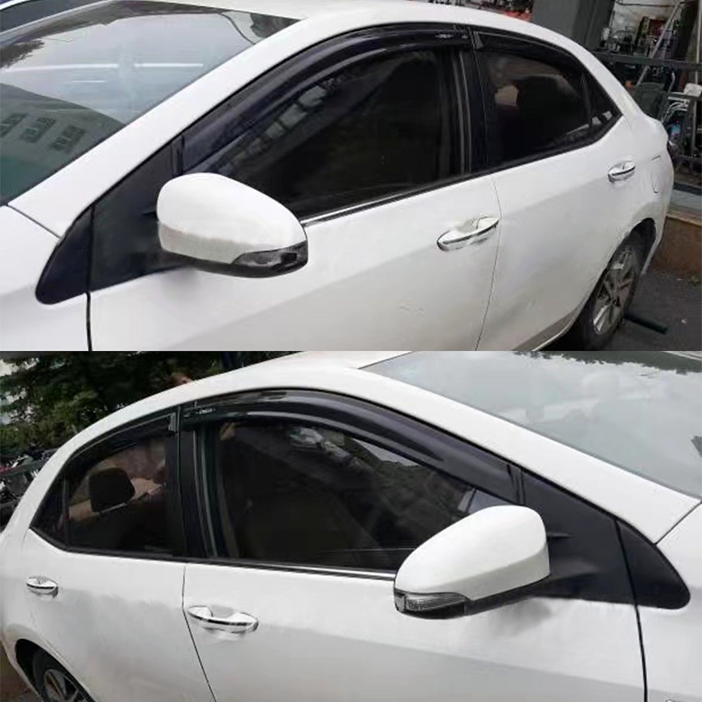 Weathershields for Toyota Corolla Sedan Premium Weather Shields 2014-2018