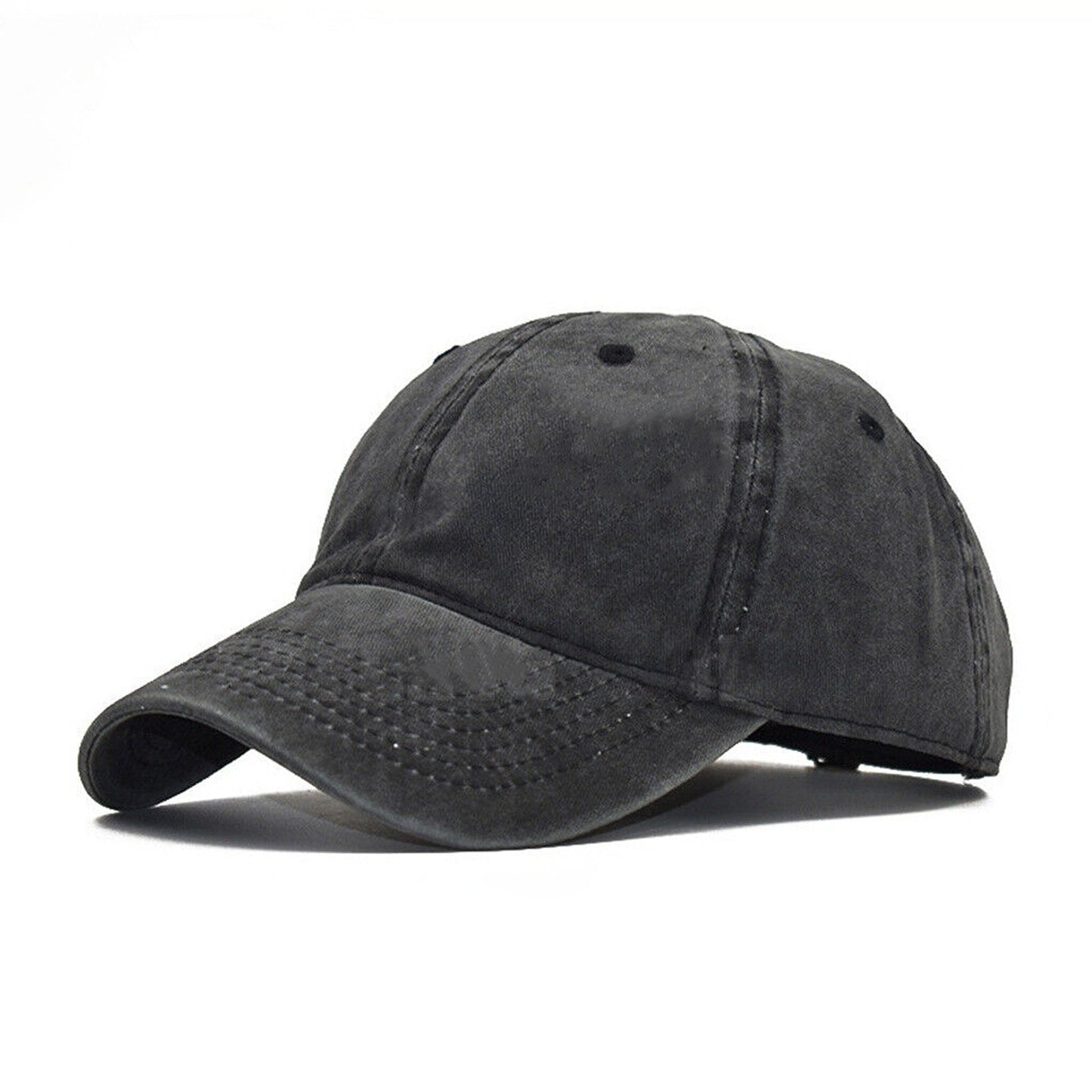 Adjustable Washed Cotton Baseball Cap for Men and Women
