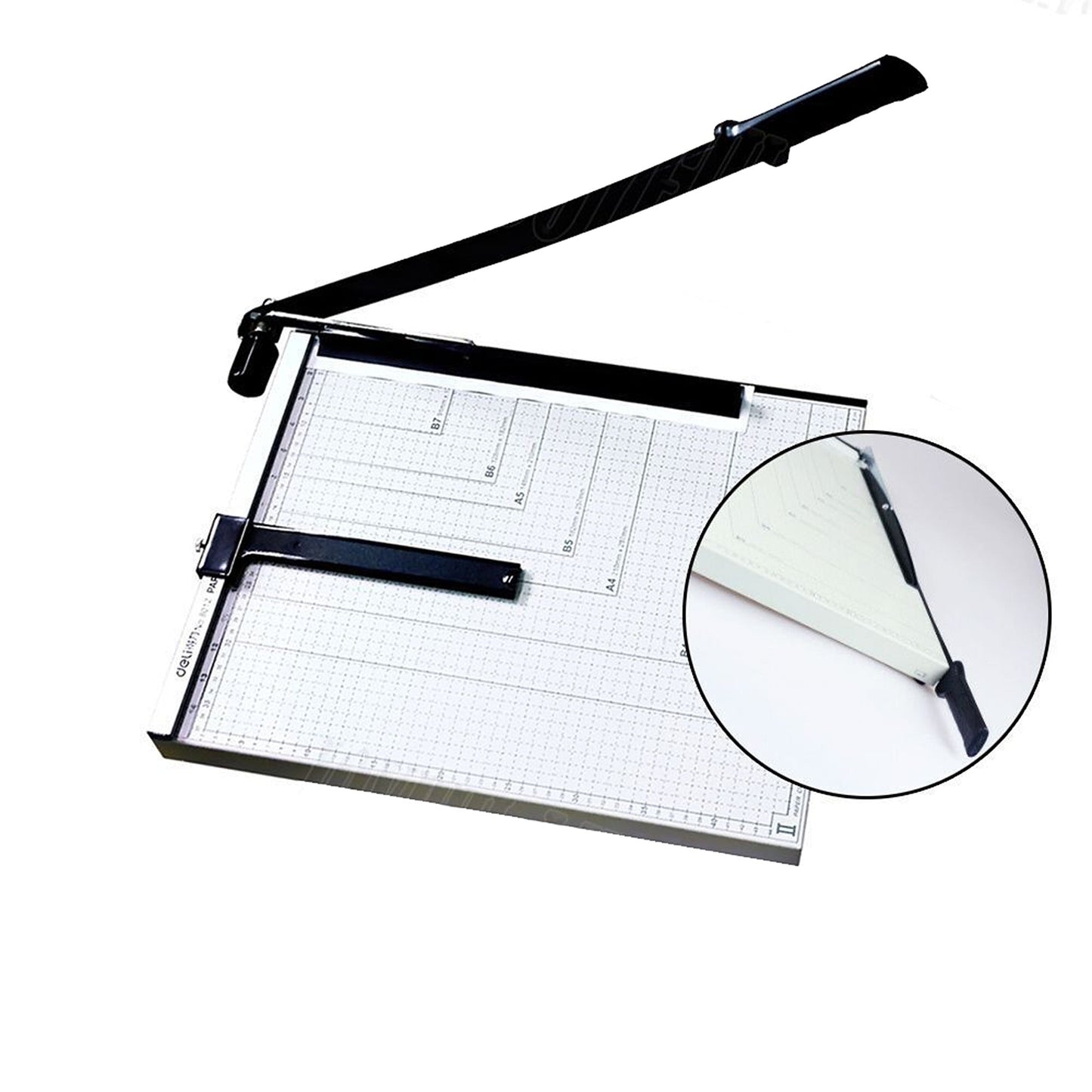 Guillotine Paper Cutter Photo Trimmer for A3 A4 B7 - 15 Sheets Capacity