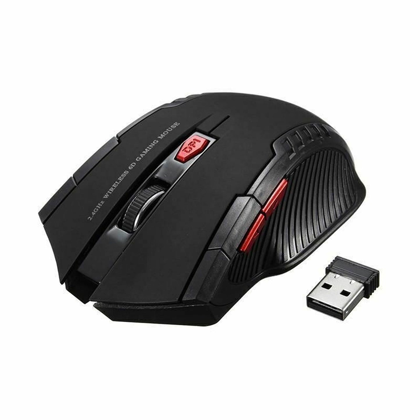 Ergonomic Wireless Gaming Mouse for Laptop and PC USB Optical