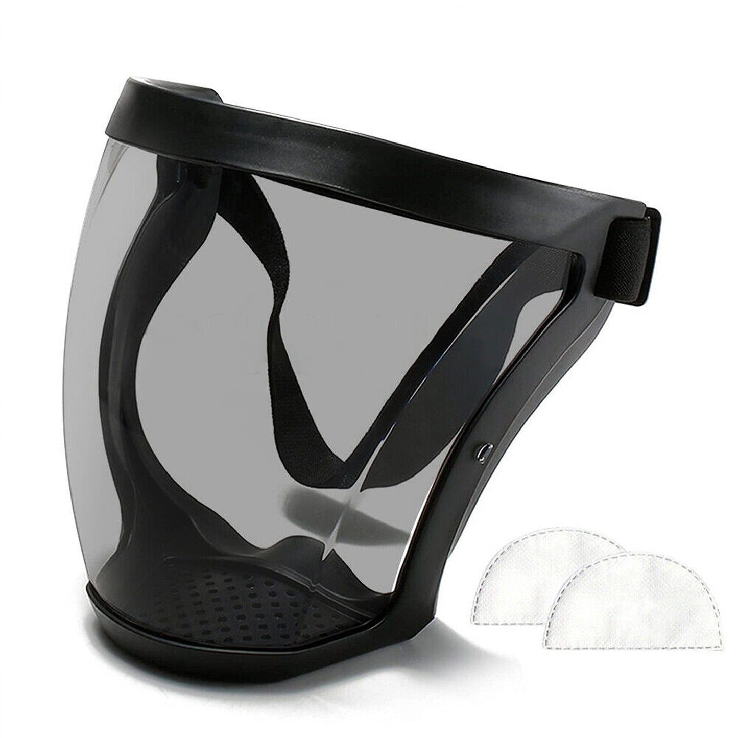 Adult Full Face Shield Mask Super Protective Anti-Fog Design