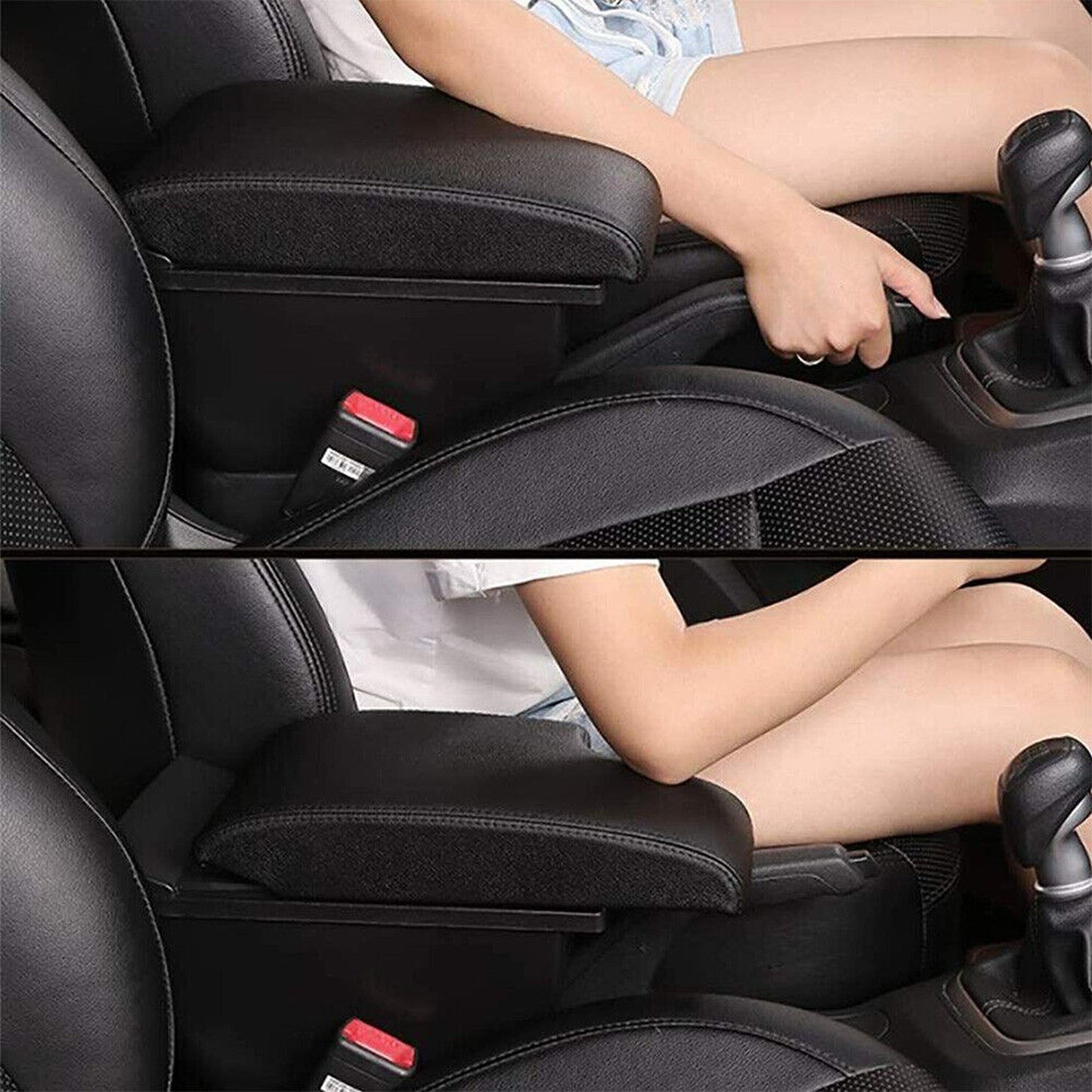Center Console Armrest Box with USB Charging for MG ZS 2017-2022