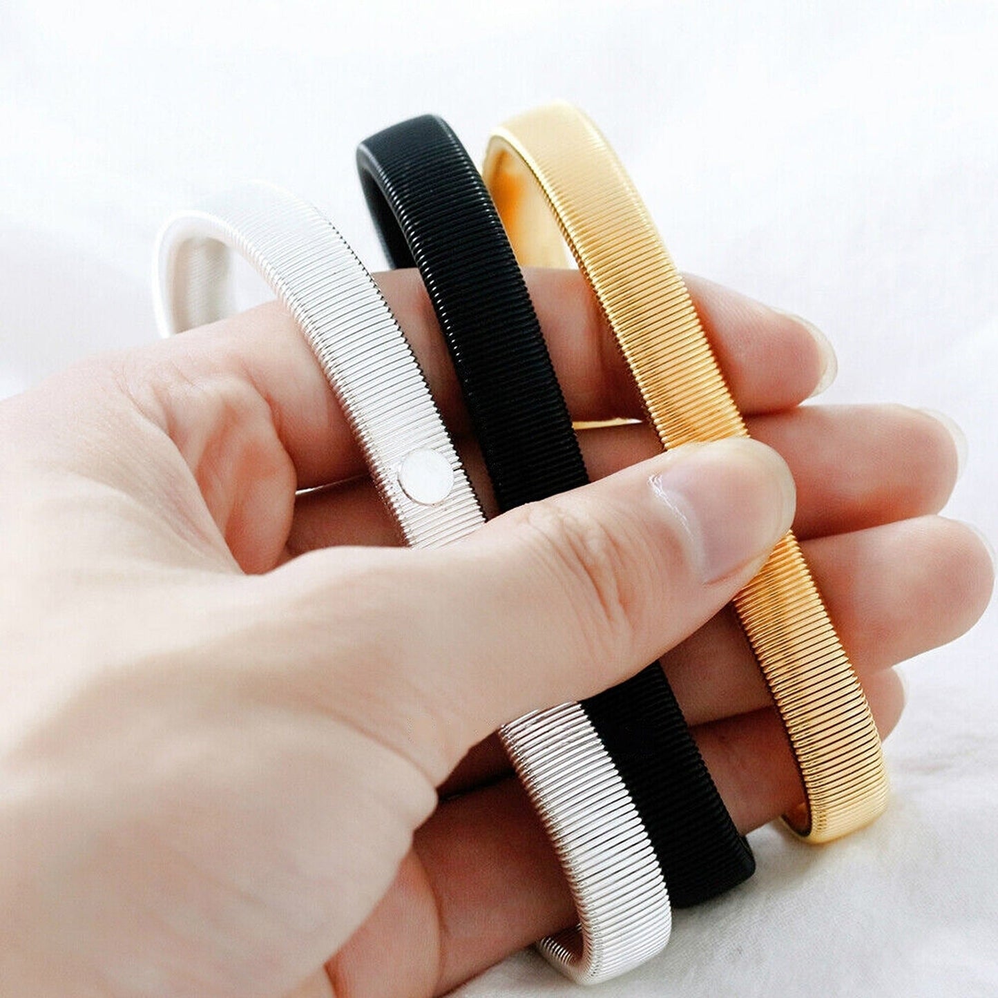 Fashion Elastic Armbands Unisex Anti-Slip Shirt Sleeve Holders