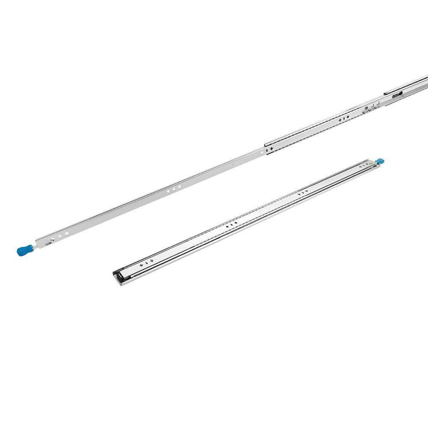 2x Heavy Duty Locking Drawer Slides Runners Trailer 500-2000mm Draw Slide