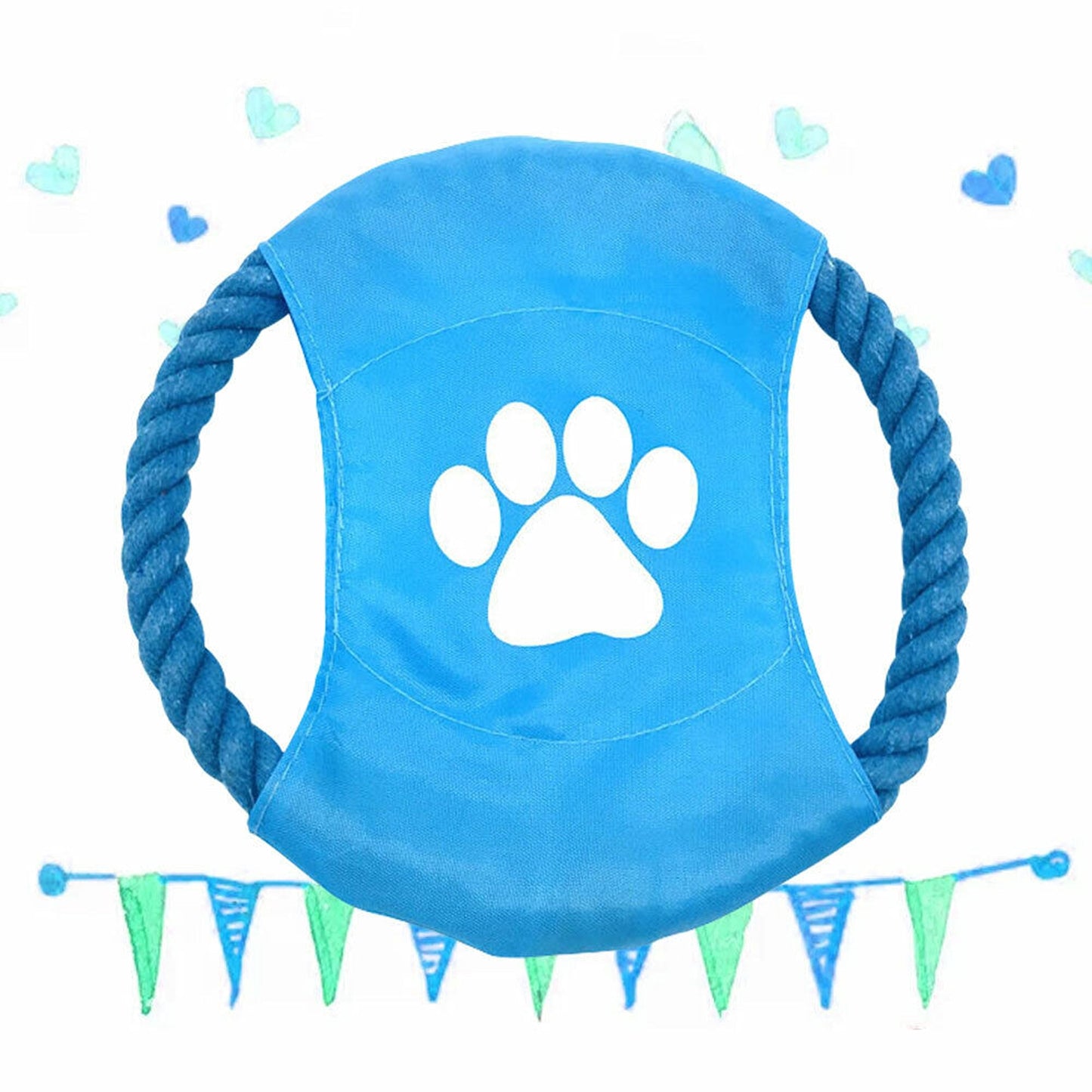 Durable Cotton Puppy Dog Rope Chew Toy Set for Clean Teeth Cat Toys
