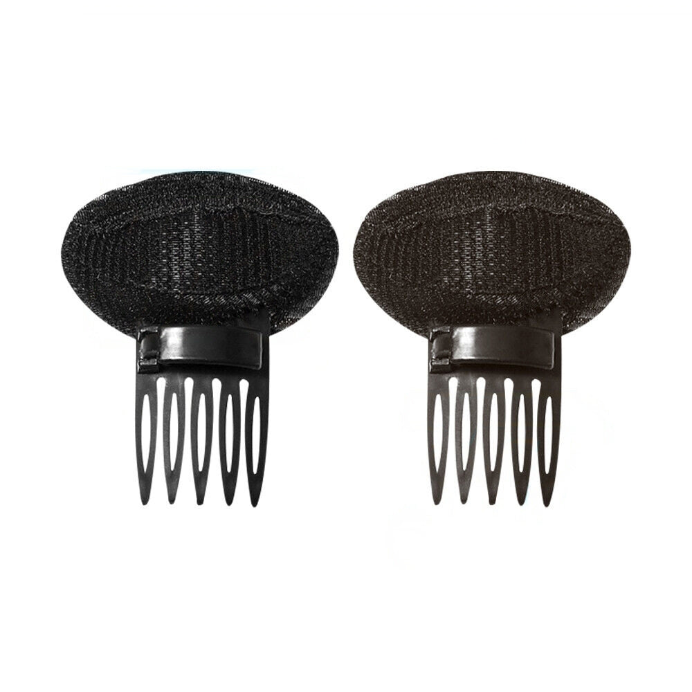 2pcs DIY Invisible Hair Volume Increase Fluffy Puff Sponge Pad Girls