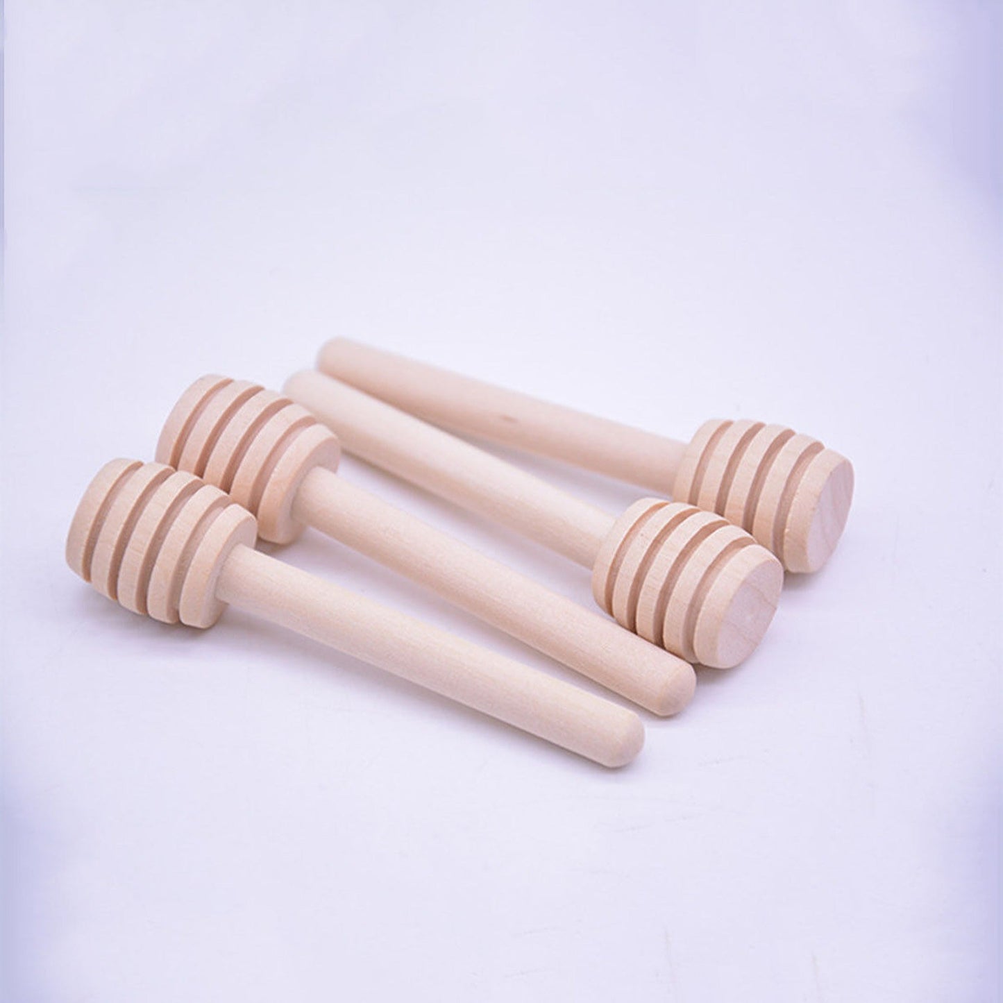 30pcs Honey Dispensing Mini Wooden Dipper for Party Favors