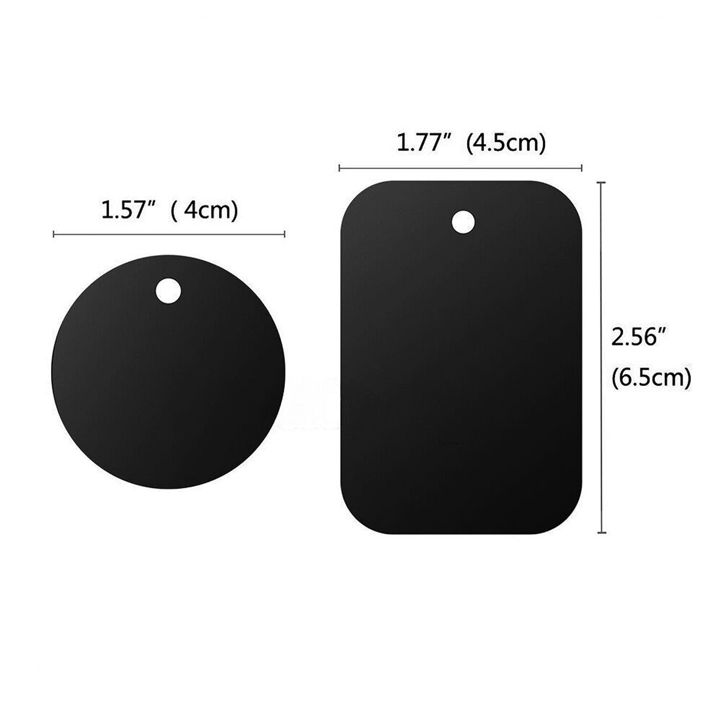 Adhesive Replacement Metal Plates for Magnetic Car Phone GPS Mount