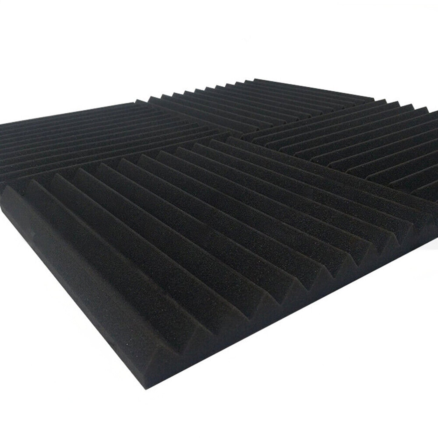 Karaoke Studio Acoustic Foam Panels Sound Absorption Proofing 60pcs