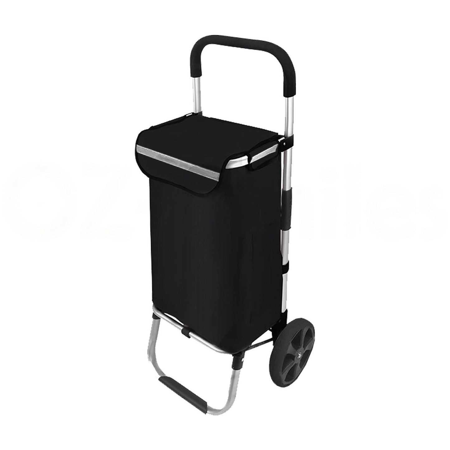 Lightweight Foldable Grocery Market Cart Luggage Basket with Wheels
