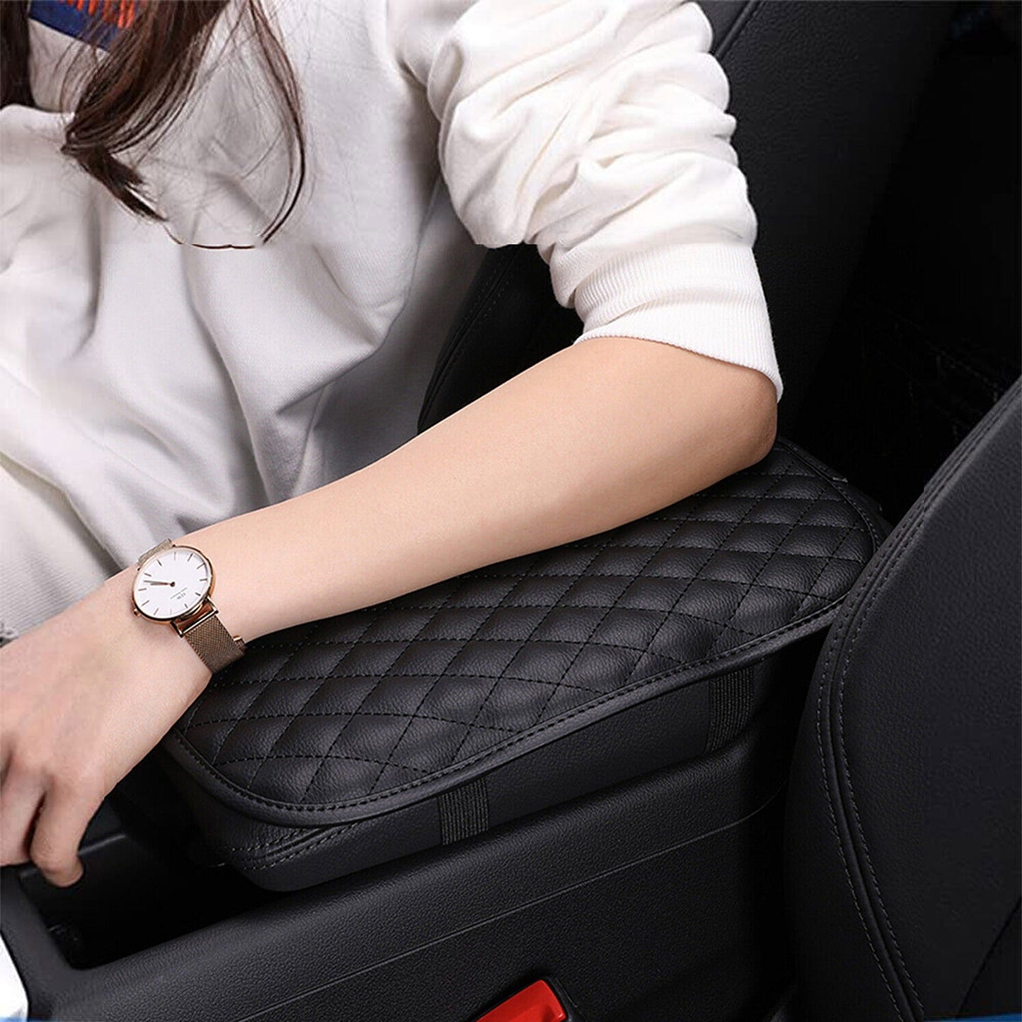 Universal Fit Car Armrest Cushion Comfortable Center Console Cover