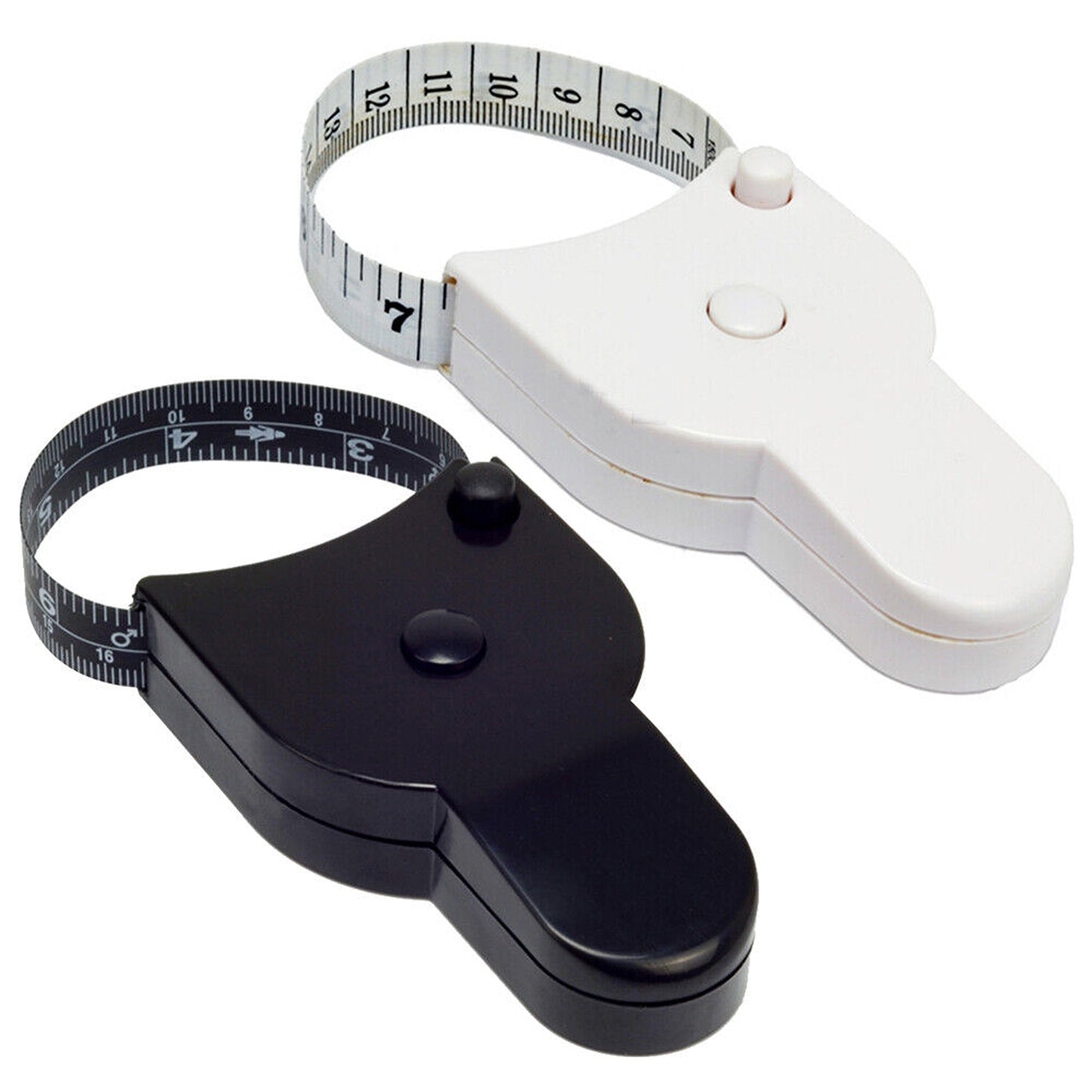 Retractable Tape Measure Accurate Fitness Body Ruler 150cm Caliper