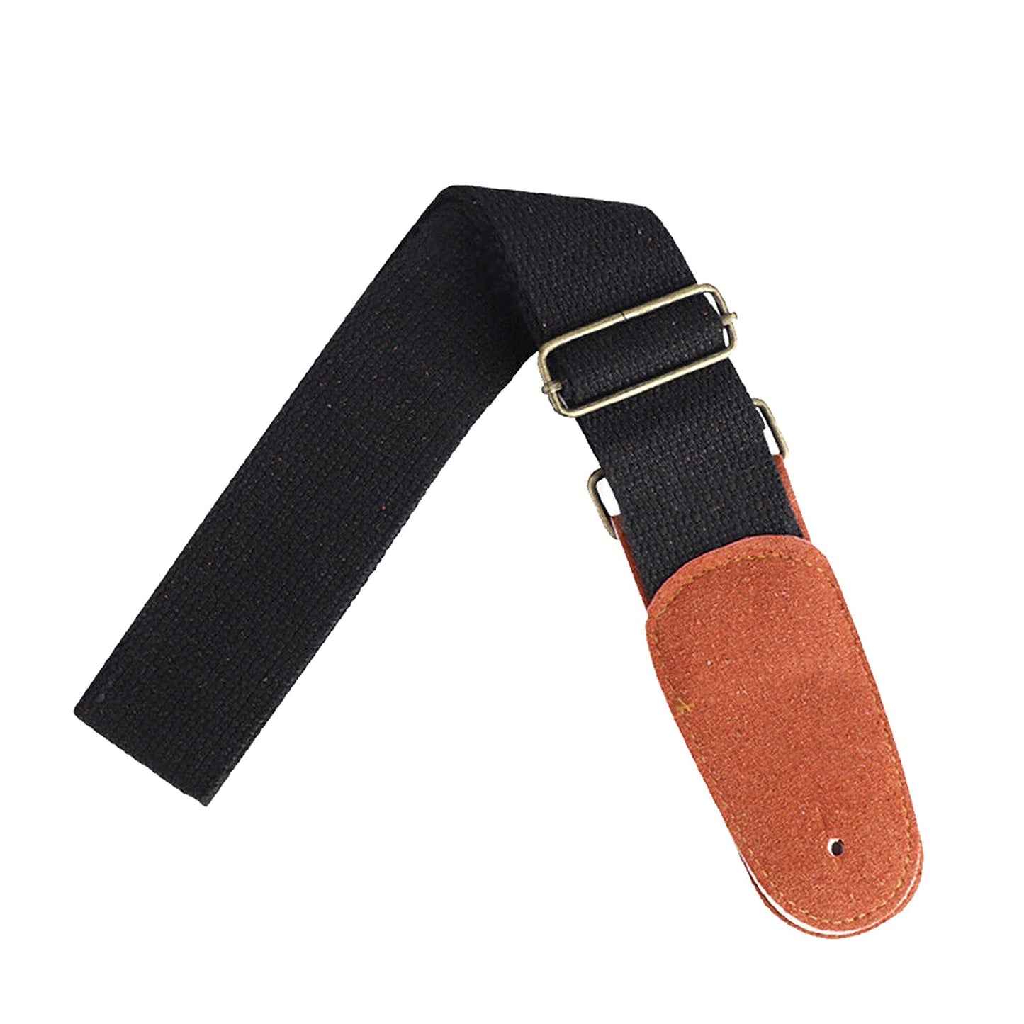 Adjustable Luxury Leather Guitar Strap for Acoustic and Electric Basses