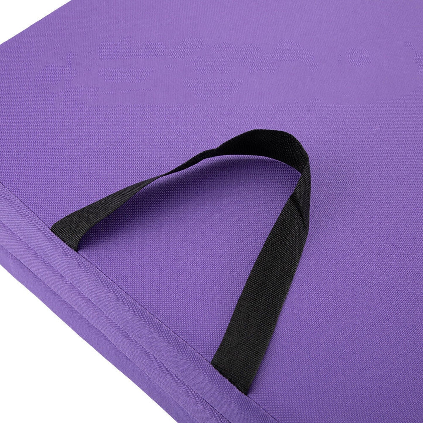 Foldable Gym Mat 180cm 4-Fold Exercise Flooring for Yoga and Dance Pilates