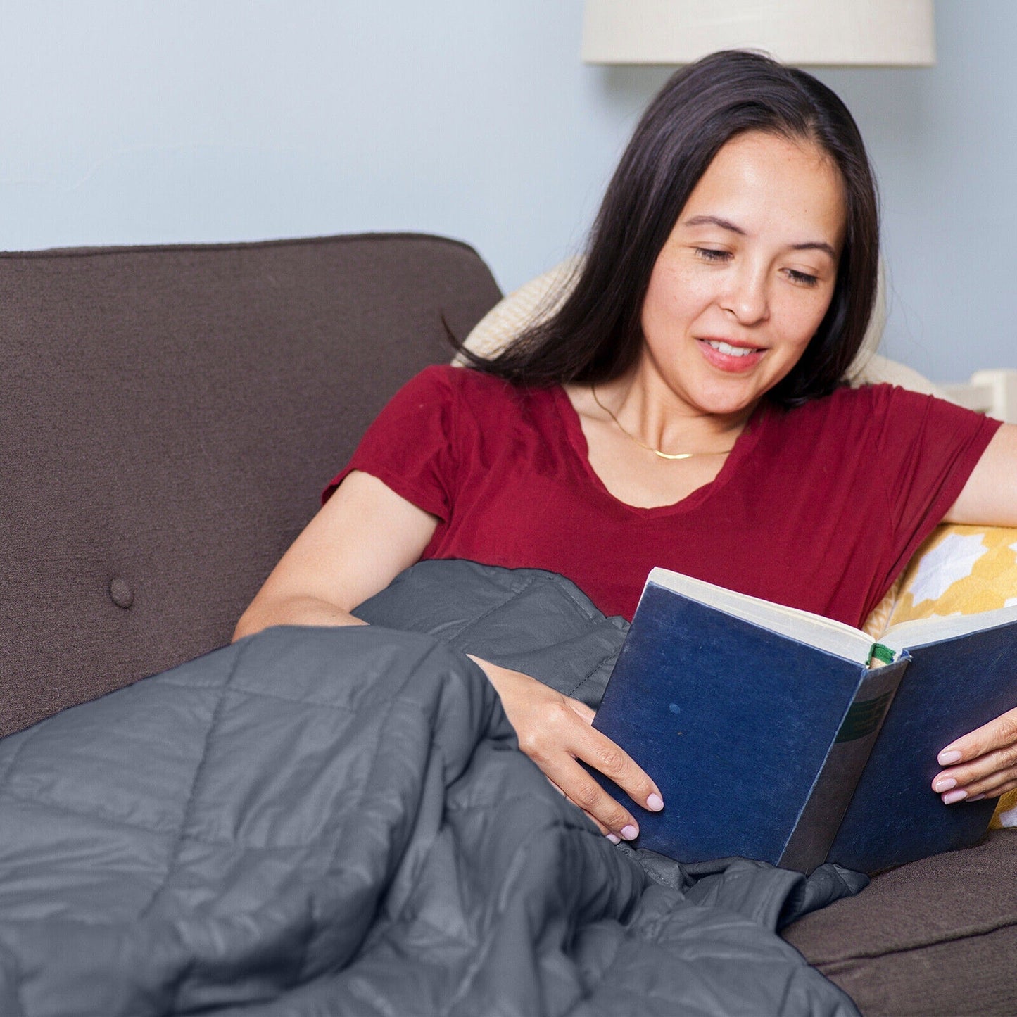 Ultra Soft Weighted Gravity Blanket for Relaxation and Comfort