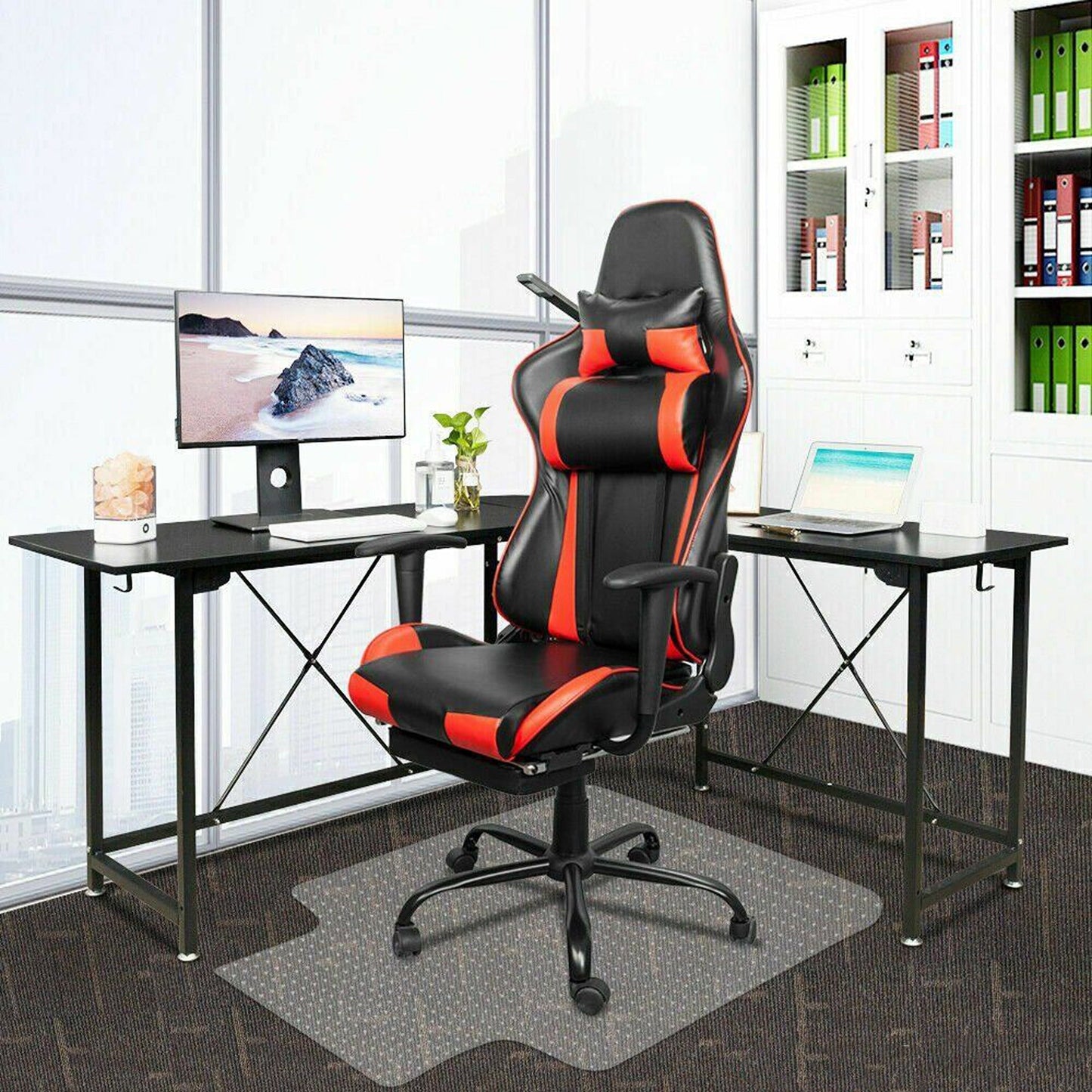 Office Home PVC Plastic Floor Mats Carpet Computer Work Chair Protector