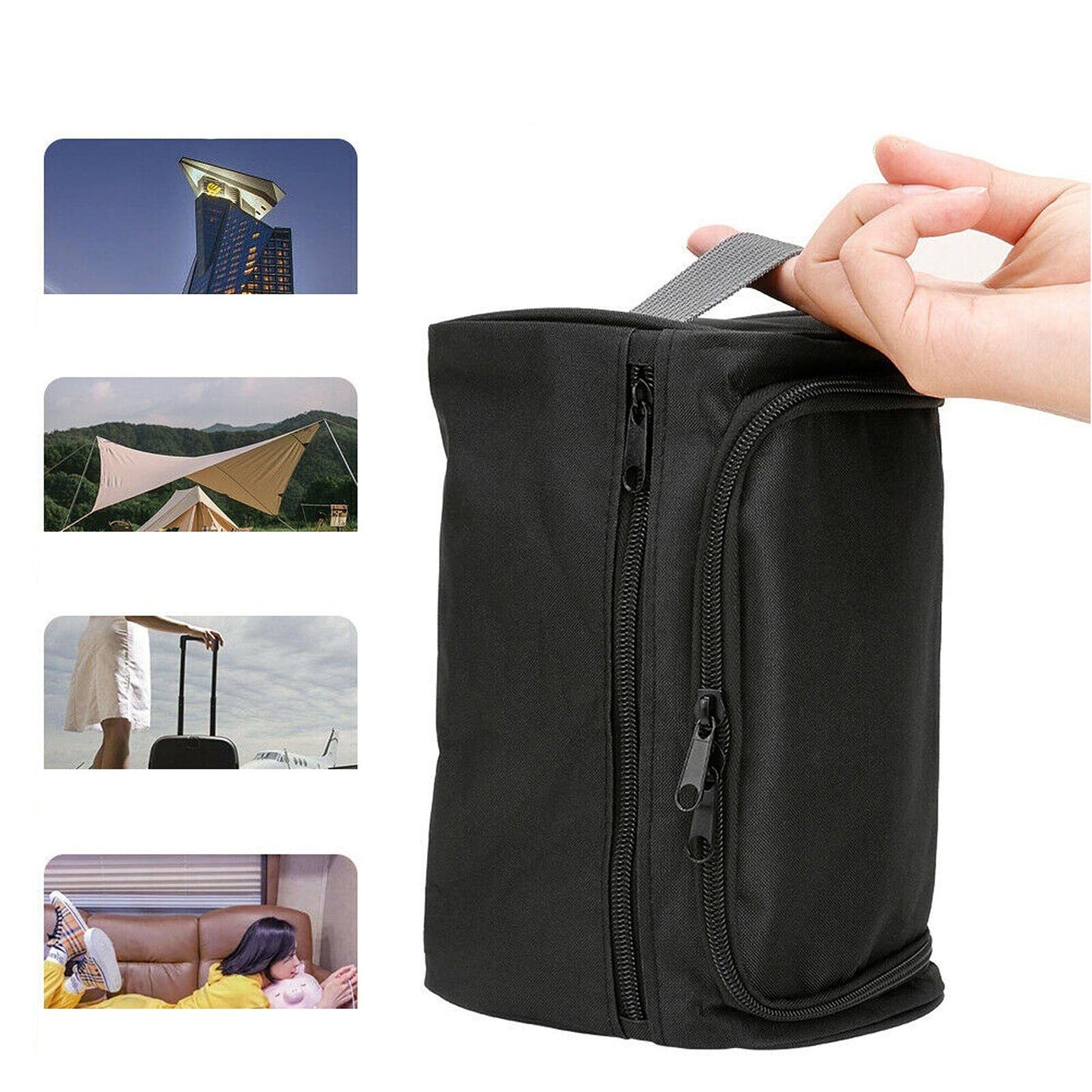 Men Waterproof Toiletry Bag Hanging Cosmetic Makeup Organizer
