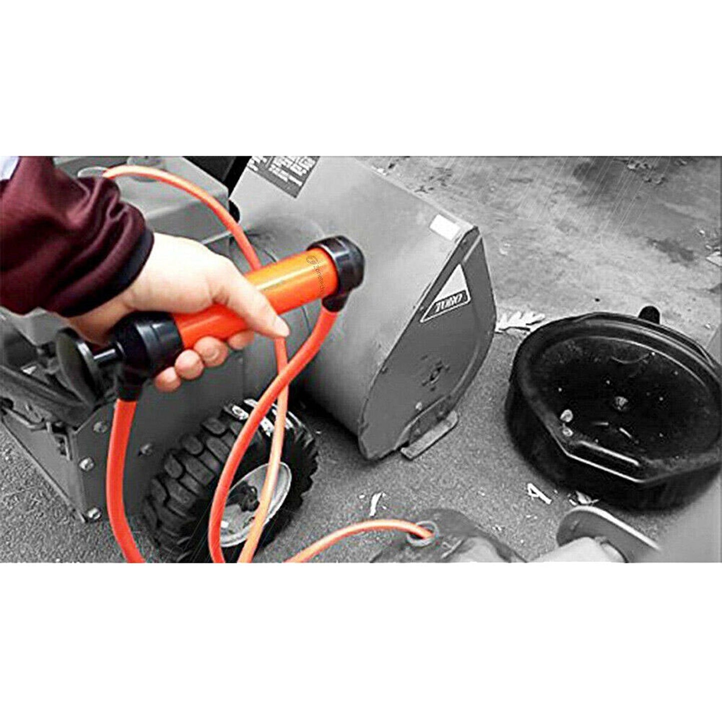 Hand-Operated Car Fuel Transfer Siphon Pump Kit for Gas and Oil