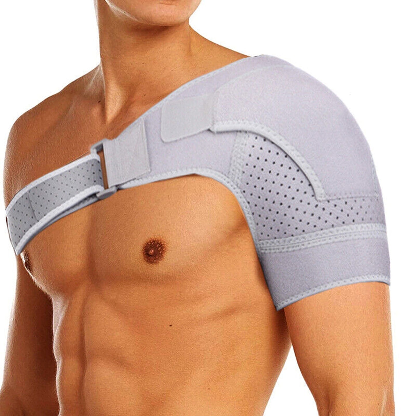Unisex Shoulder Therapy Support Rotator Cuff Brace Belt Sleeve