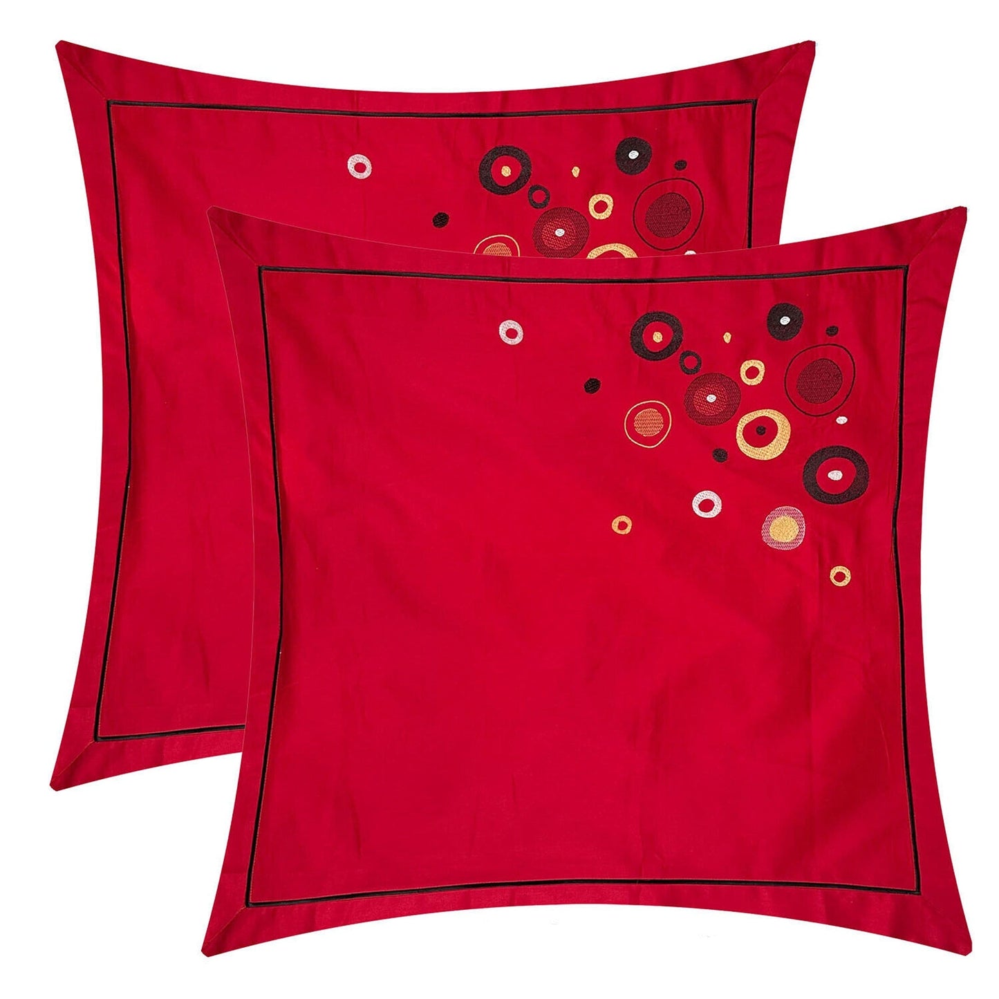 2pcs European Pillowcases Continental Pillowcases 65 x 65cm
