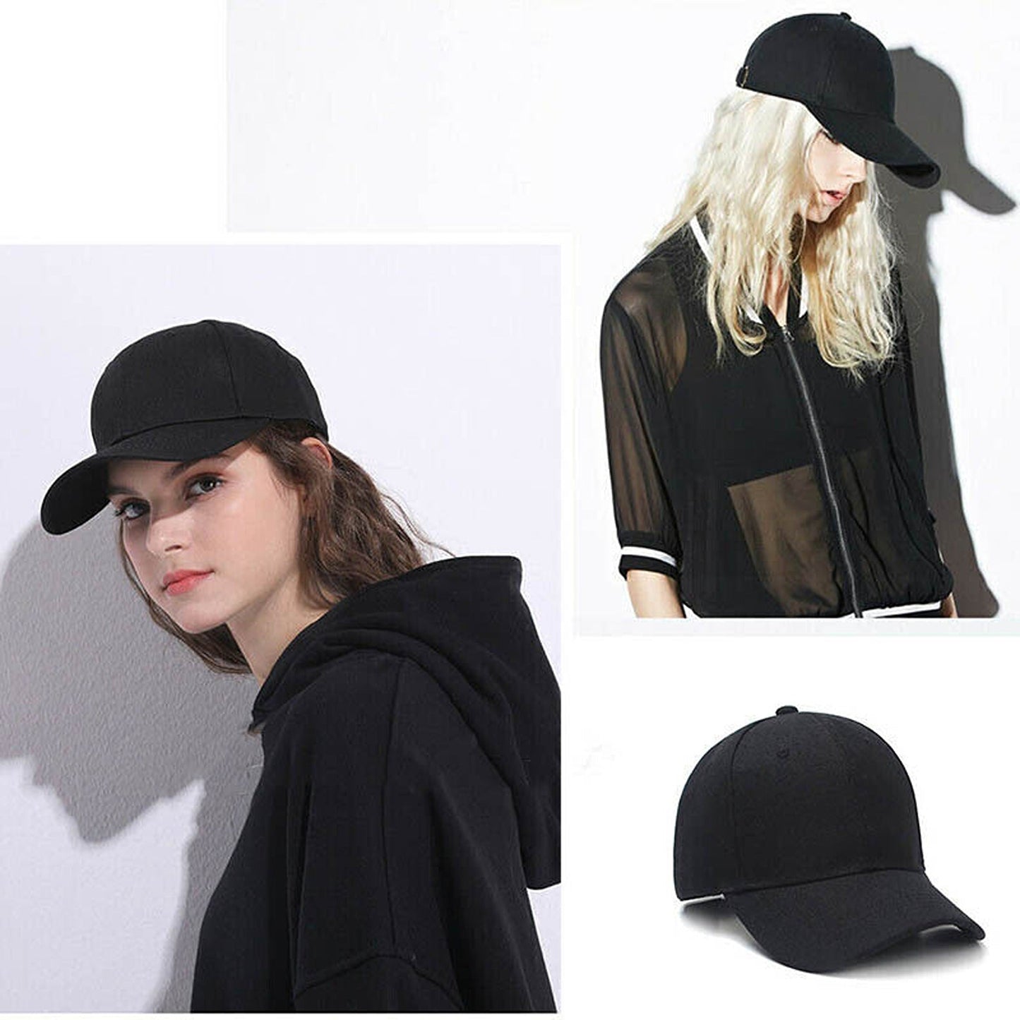 Outdoor Baseball Cap Shade Summer Peaked Sun Multi-color Visor