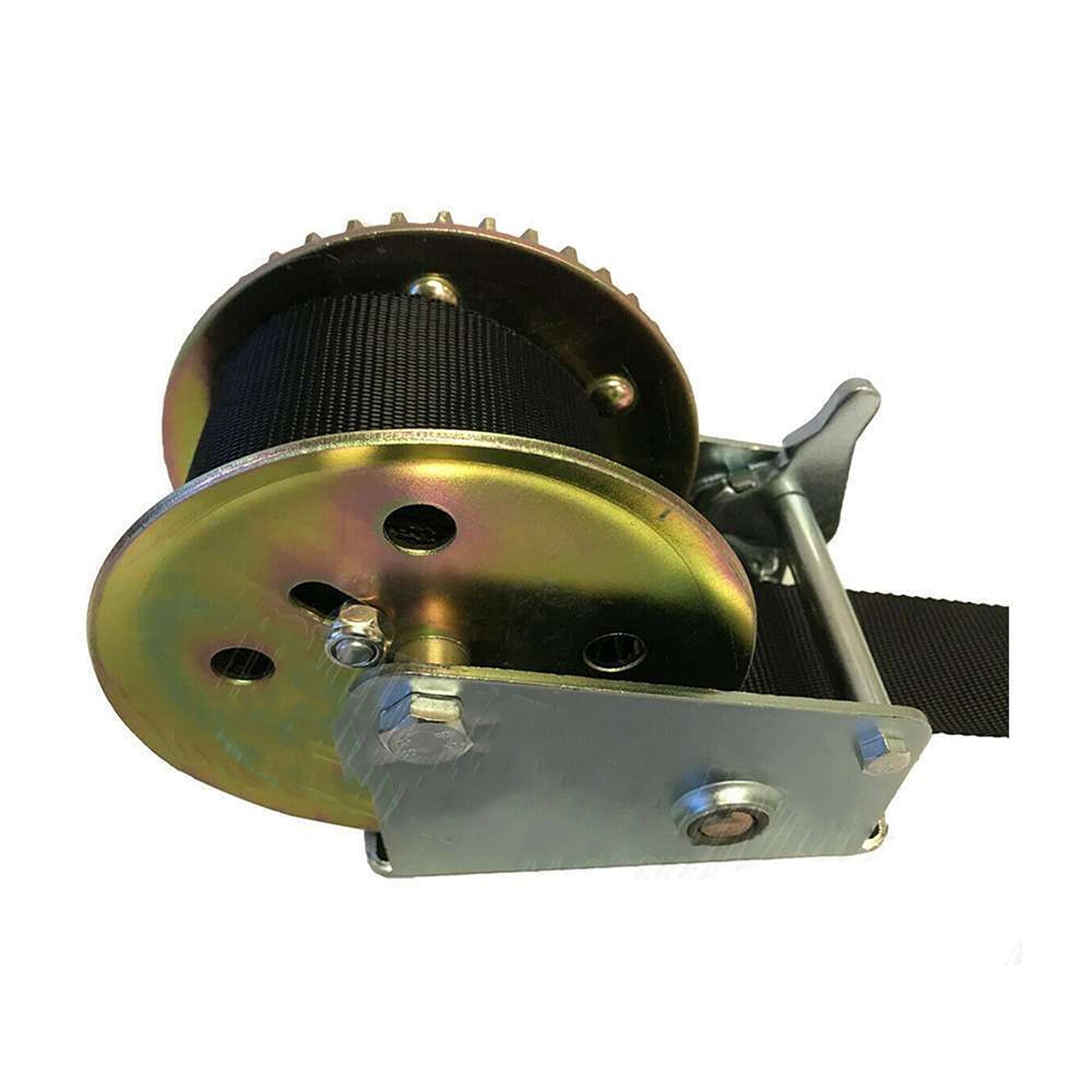 Manual 2-Way Synthetic Strap Hand Winch for Cars Boats and Trailers