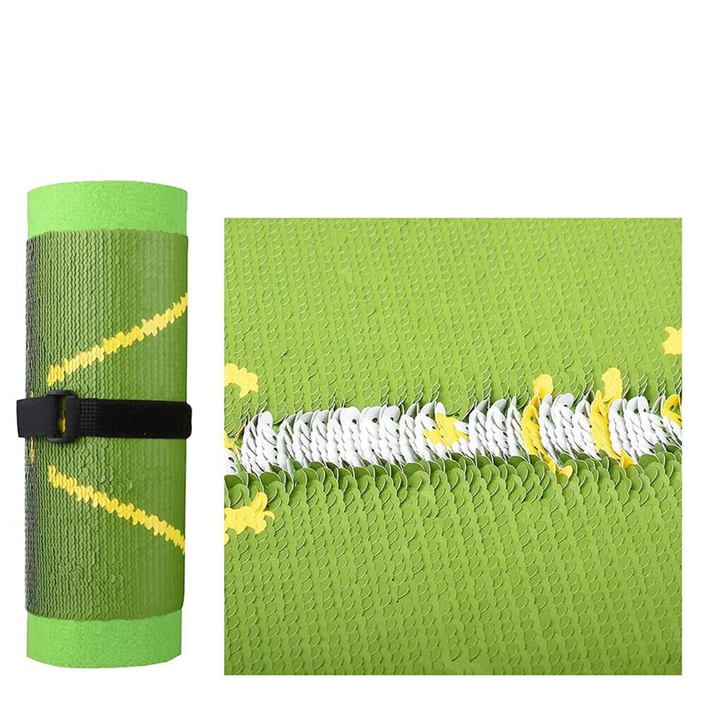 Golf Training Aid for Swing Detection with Mat Hook Spike Ball Set