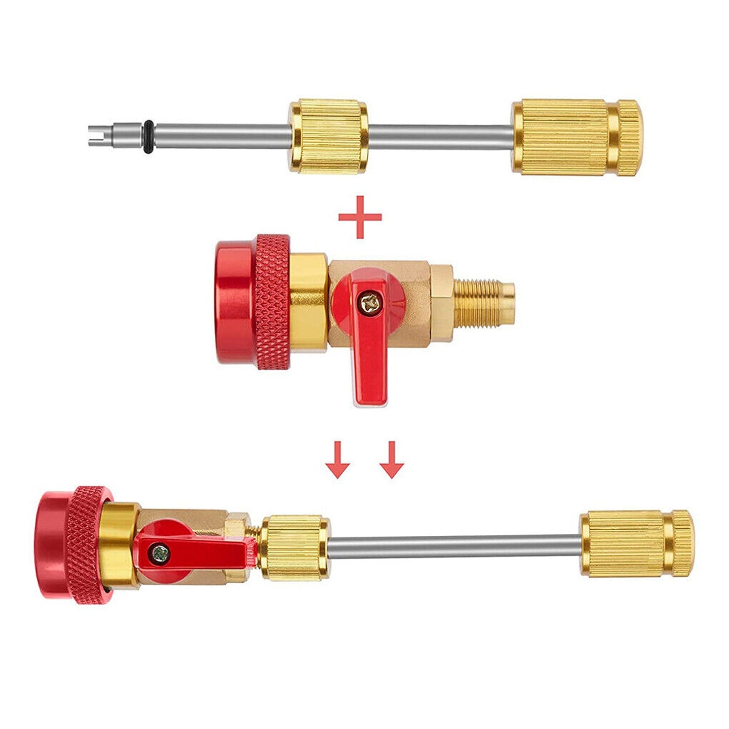 Automotive AC Valve Core Removal Tool Set R134A