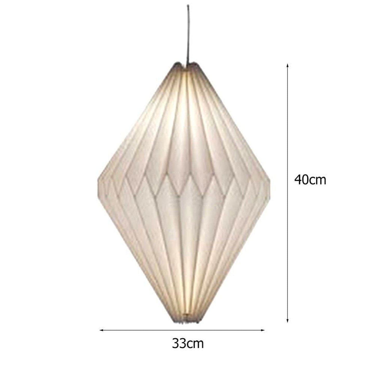 Origami Inspired Creative Pendant Ceiling Lampshade for Home Lighting