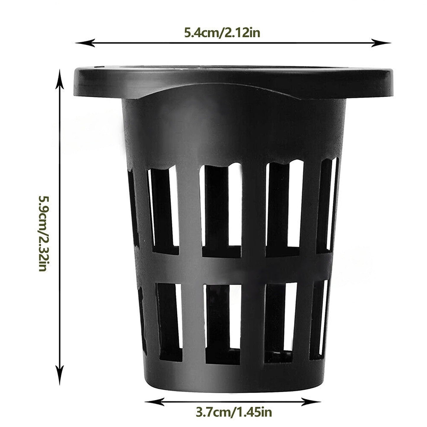 40pcs Hydroponics Aeroponic Planting Baskets Mesh Net Cup