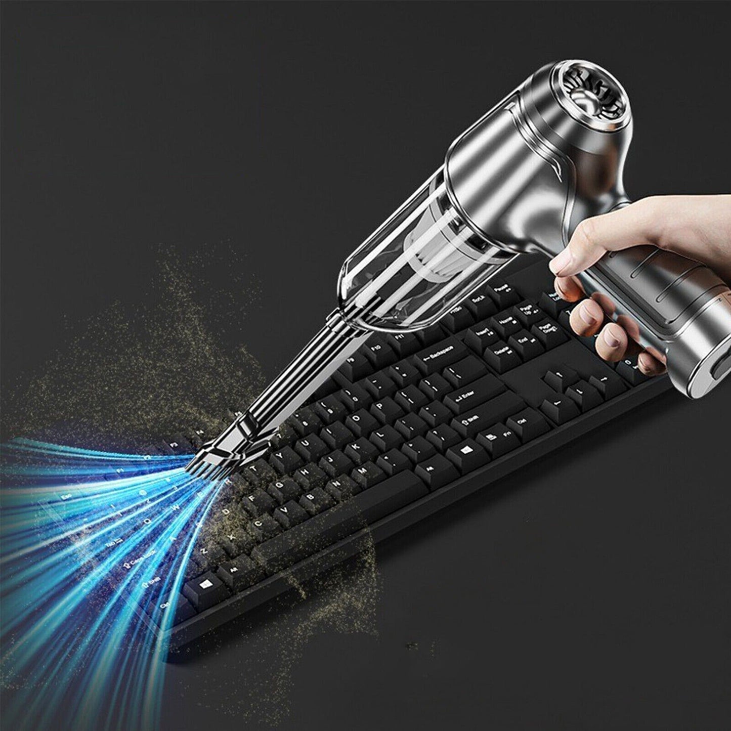Cordless Handheld Vacuum for Home and Car Mini Air Duster