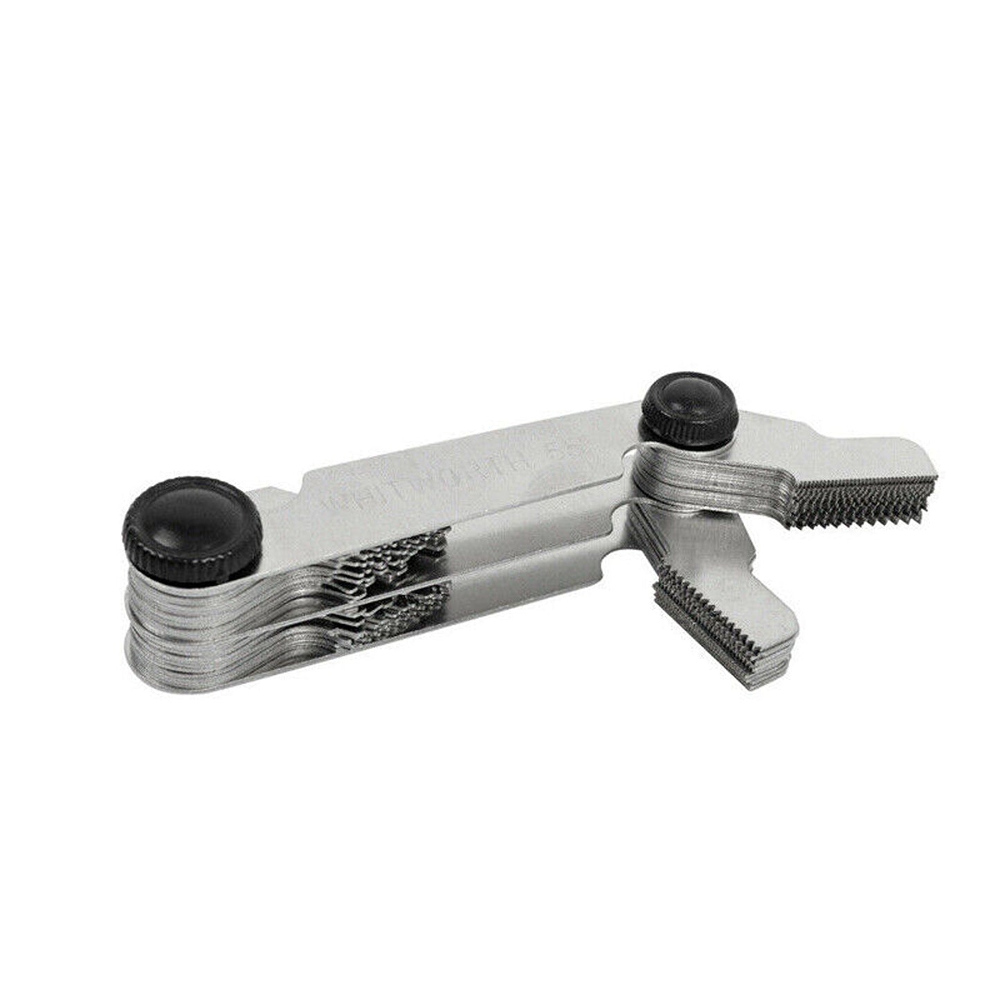 Thread Pitch Measurement Screw Gauge with 52 Blades Metric and Whitworth