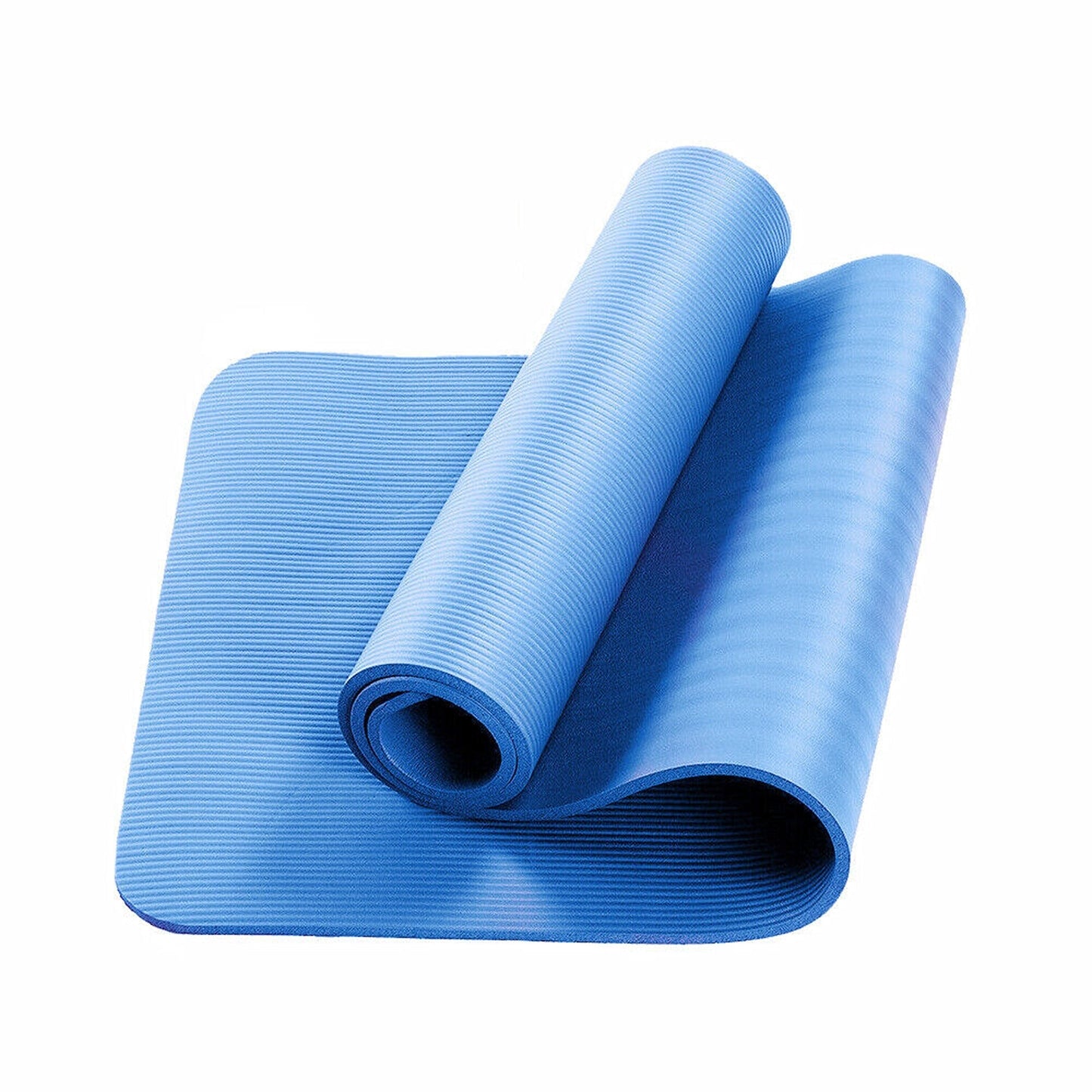 Thick NBR Nonslip Yoga Mat Fitness Pilate Sports Dance Pad 15MM