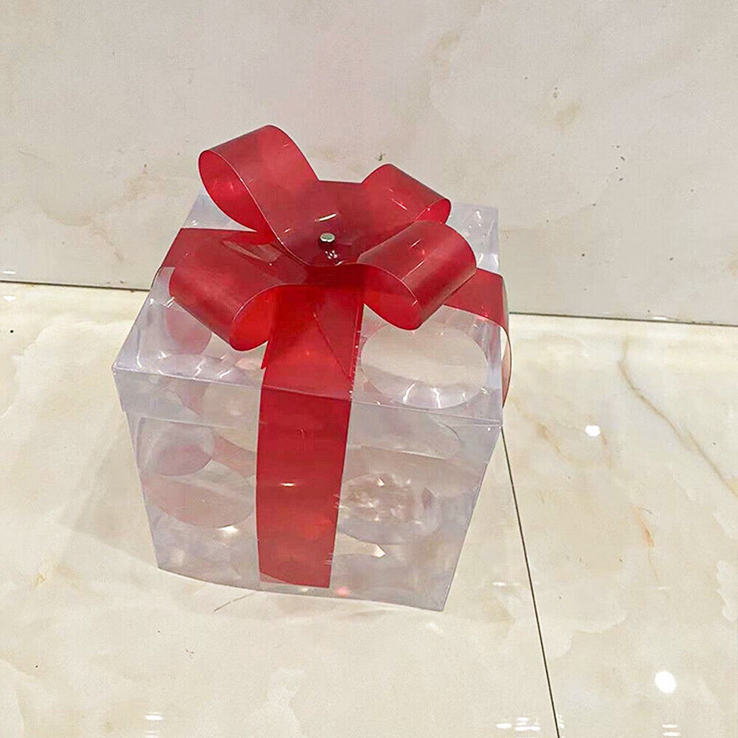 Christmas Decoration Gift Boxes with LED Light-Up Home Decor