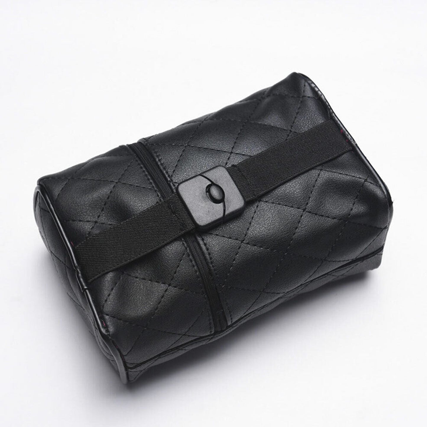 Car Seat Faux Leather Hanging Tissue Box Paper Holder