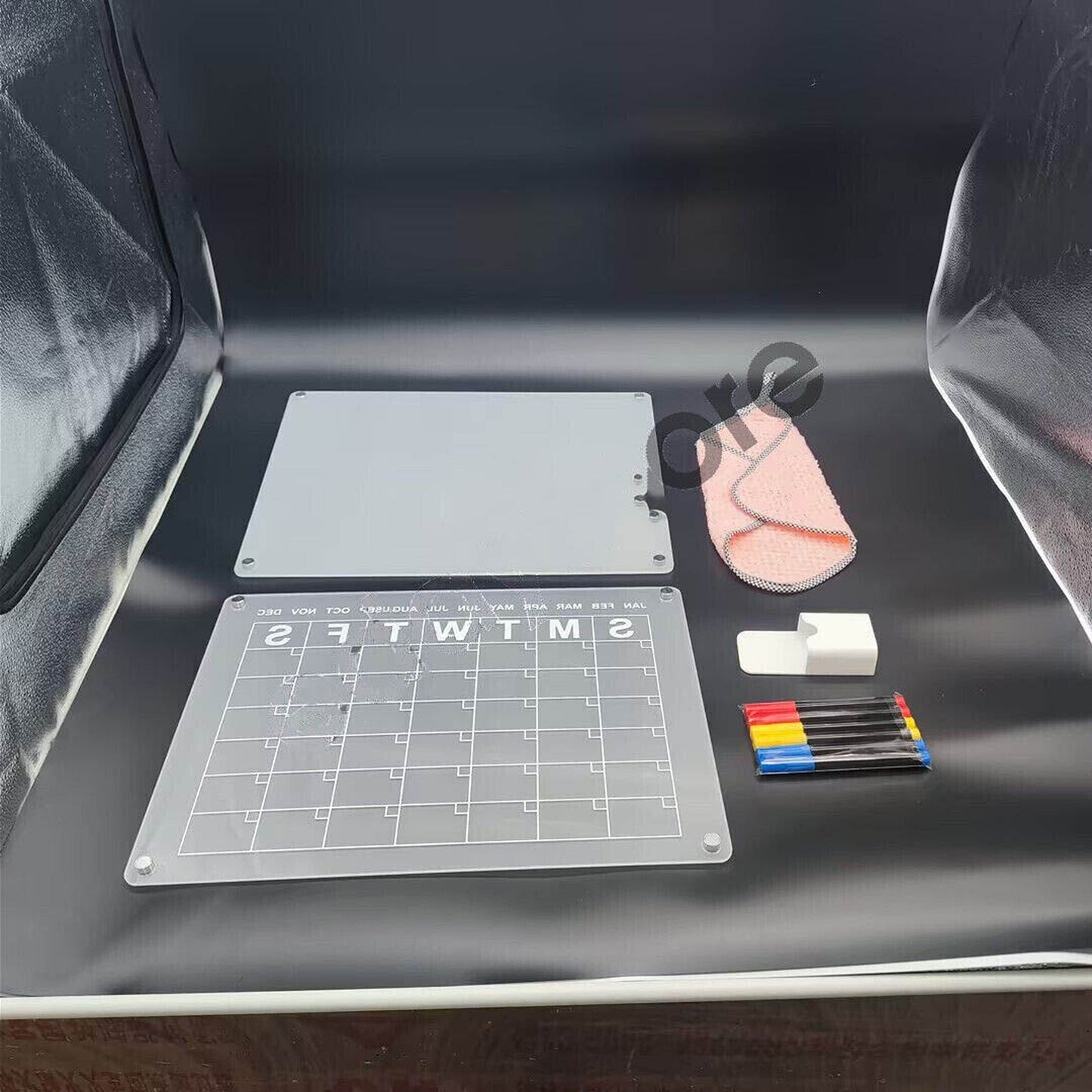 Magnetic Weekly Planner Whiteboard for Fridge with Acrylic Surface