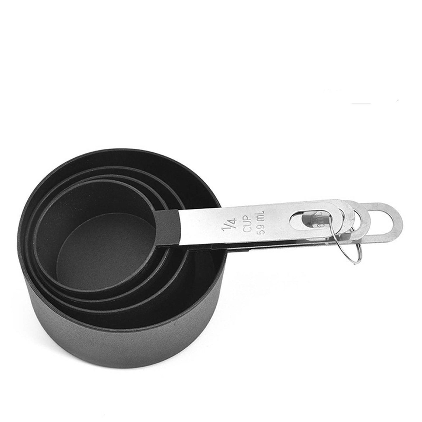 8pcs Stainless Steel Kitchen Measuring Cups and Spoons Set