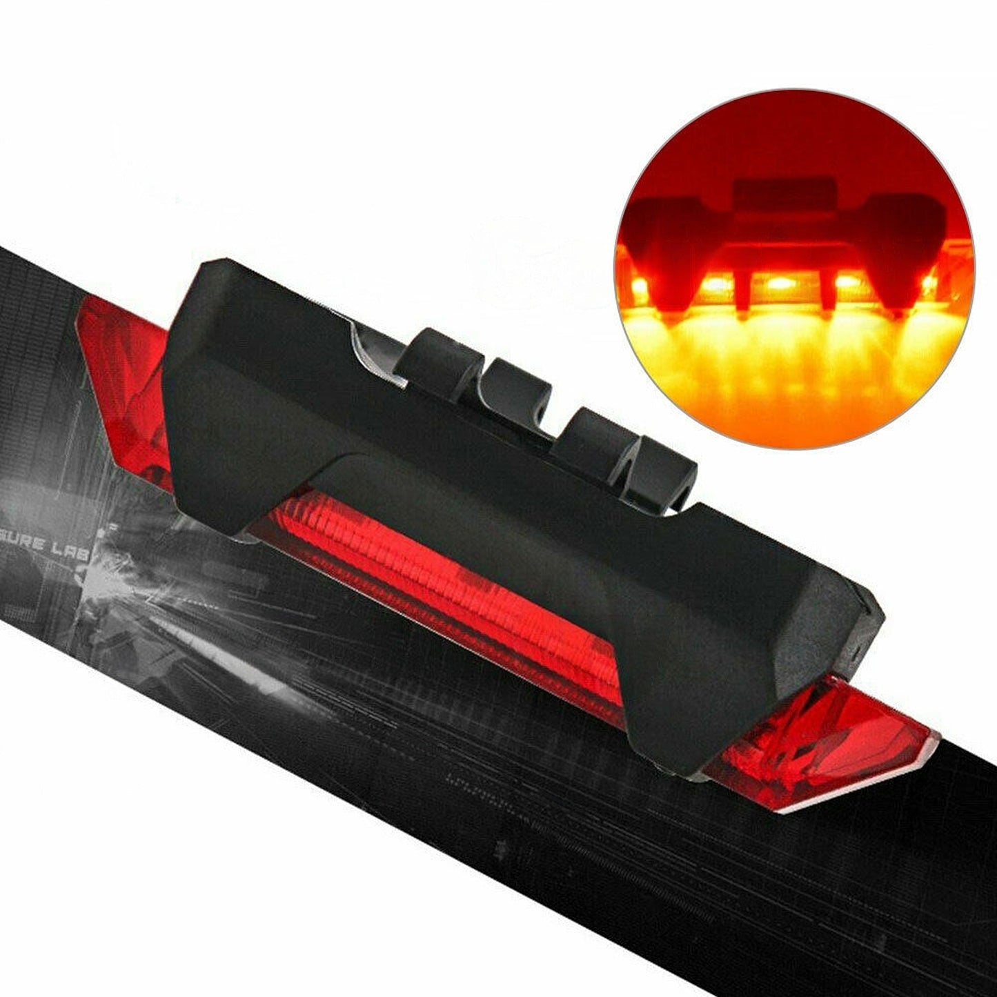 Rechargeable Bicycle Light Set Waterproof Front Rear LED Bike Lamp USB