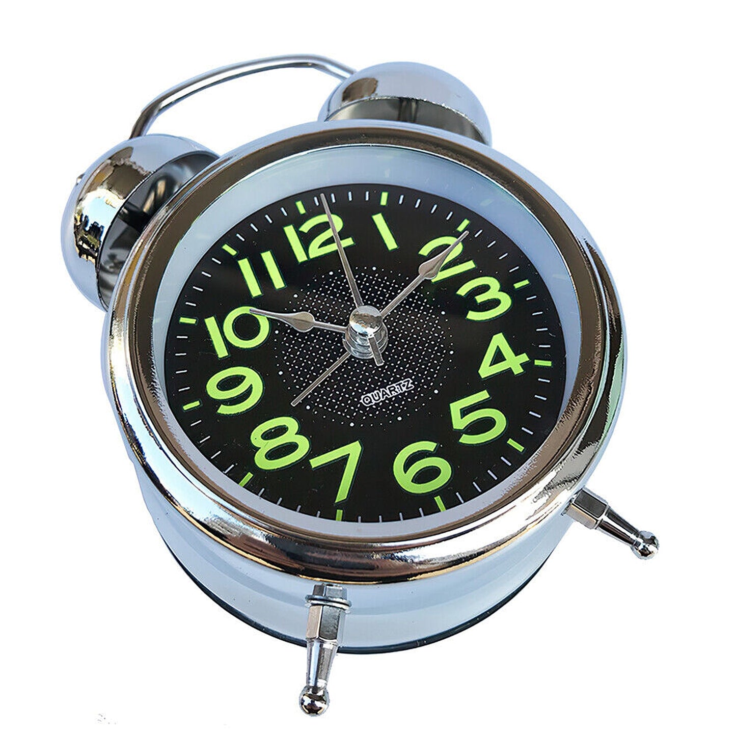 Super Loud Double Bell Alarm Clock with Night Light Home Bedside Decor