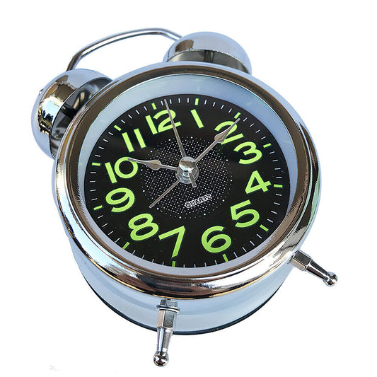 Super Loud Double Bell Alarm Clock with Night Light Home Bedside Decor