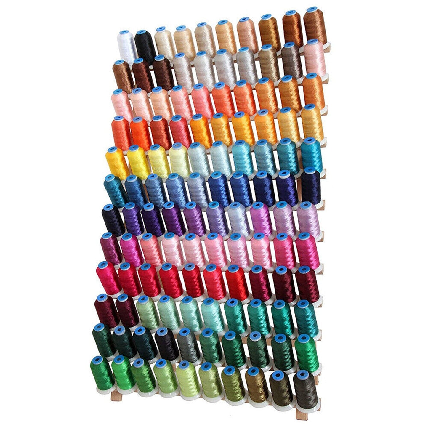 Craft Organizer Foldable Embroidery Thread Holder Sewing Rack