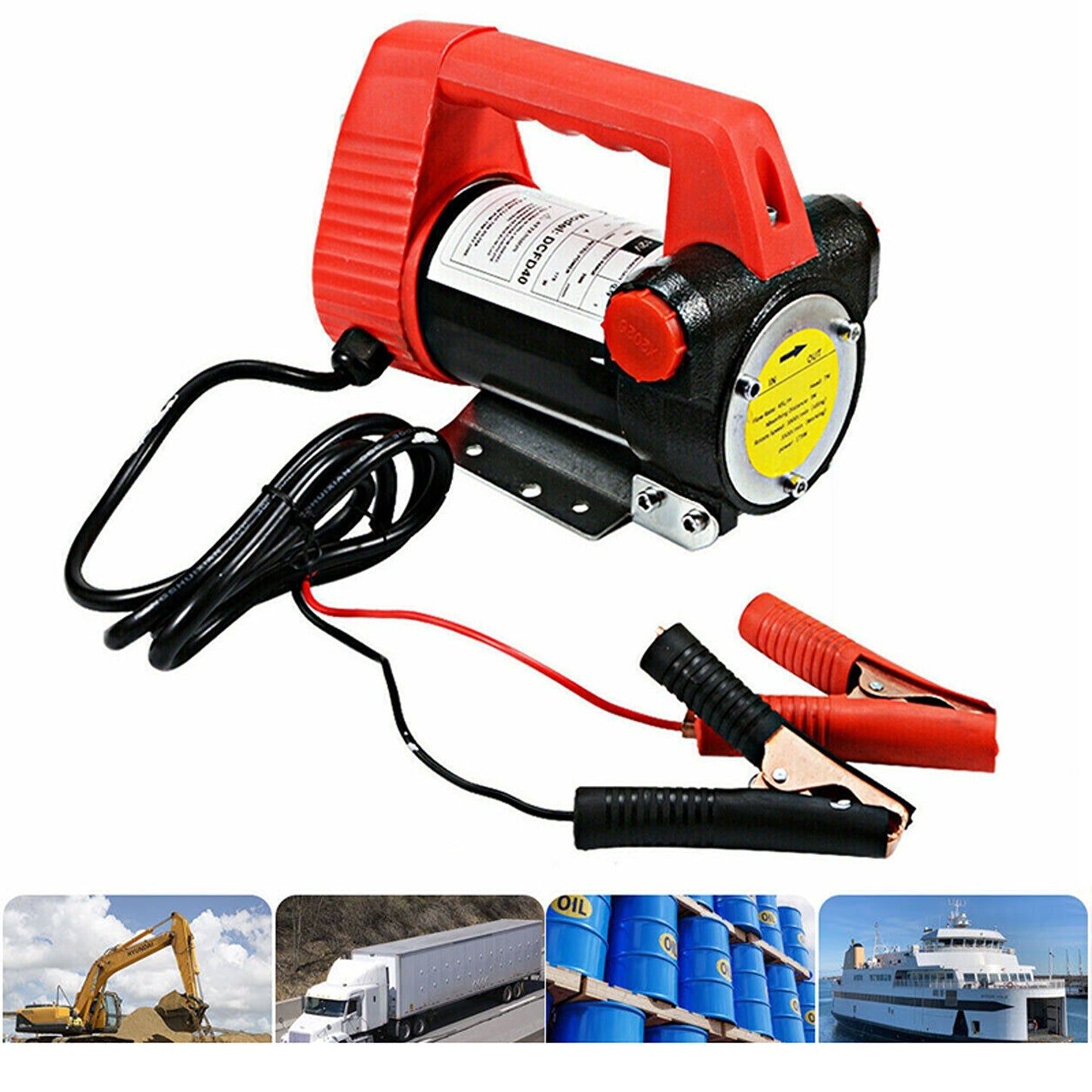Fuel Transfer Electric Bowser Pump for Diesel Oil Water Bio