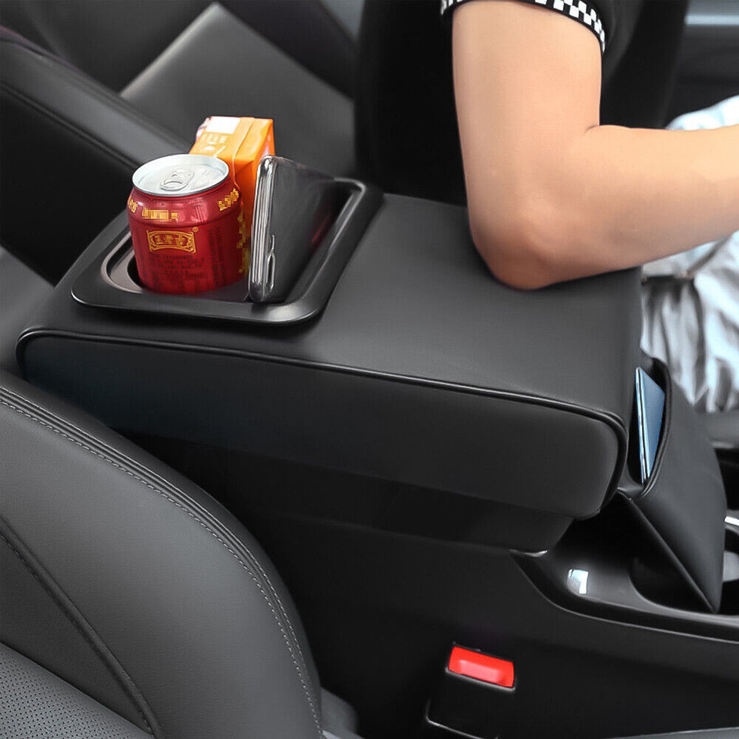 Center Console Cup Holder Car Armrest Universal SUV Protector