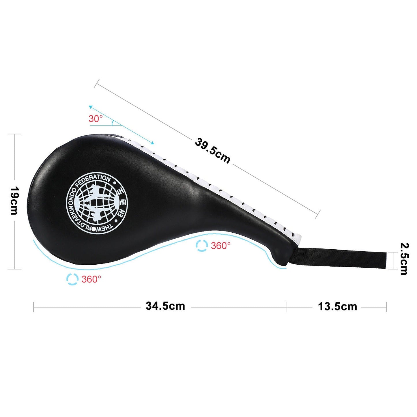 Kickboxing Training Pad Double Kick Taekwondo Design