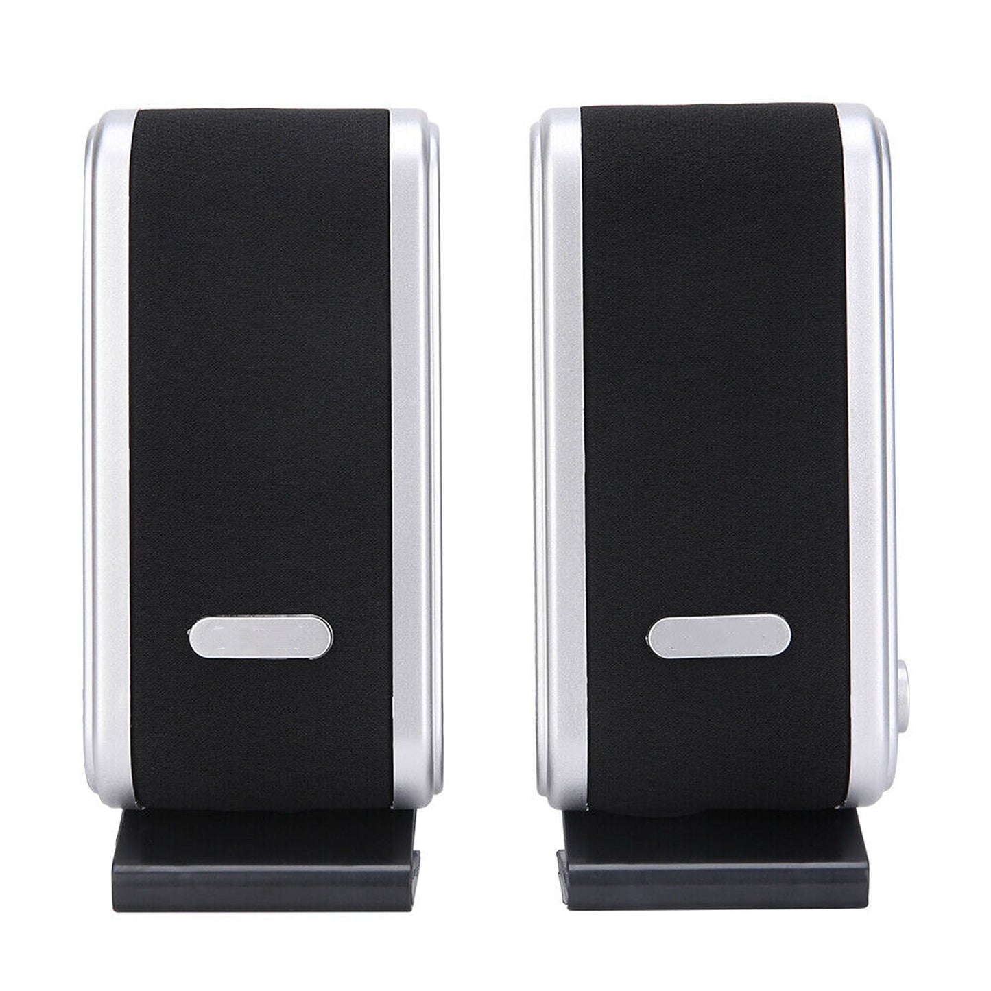 2pcs Stereo Computer Speakers with Subwoofer USB Powered for PC and Laptops